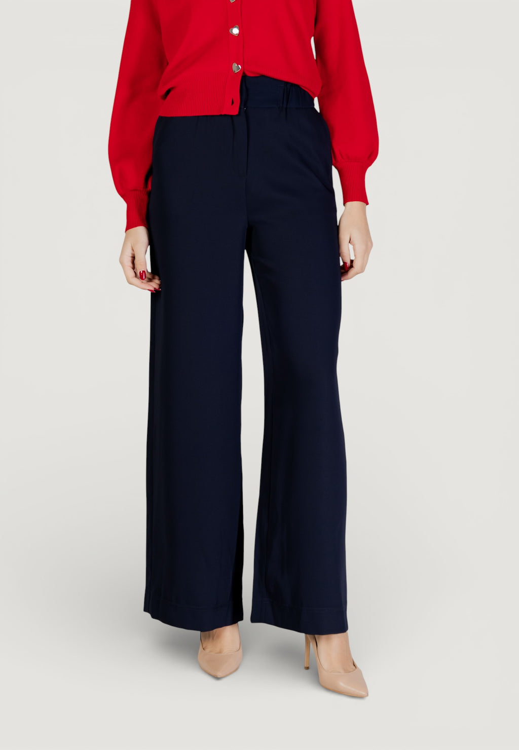 High waist trousers Morgan De Toi 242-PBIRD