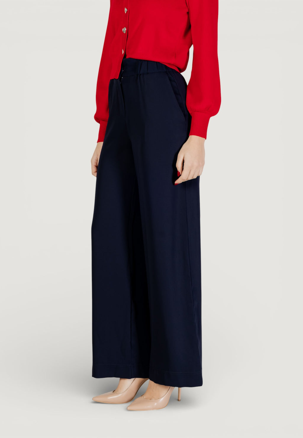 High waist trousers Morgan De Toi 242-PBIRD