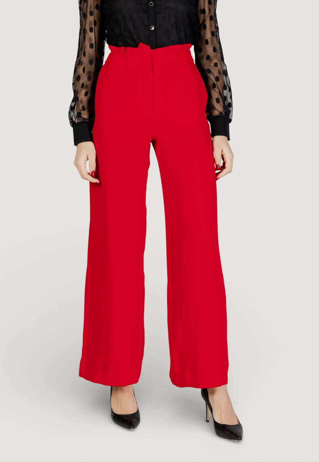 High waist trousers Morgan De Toi 242-PBIRD