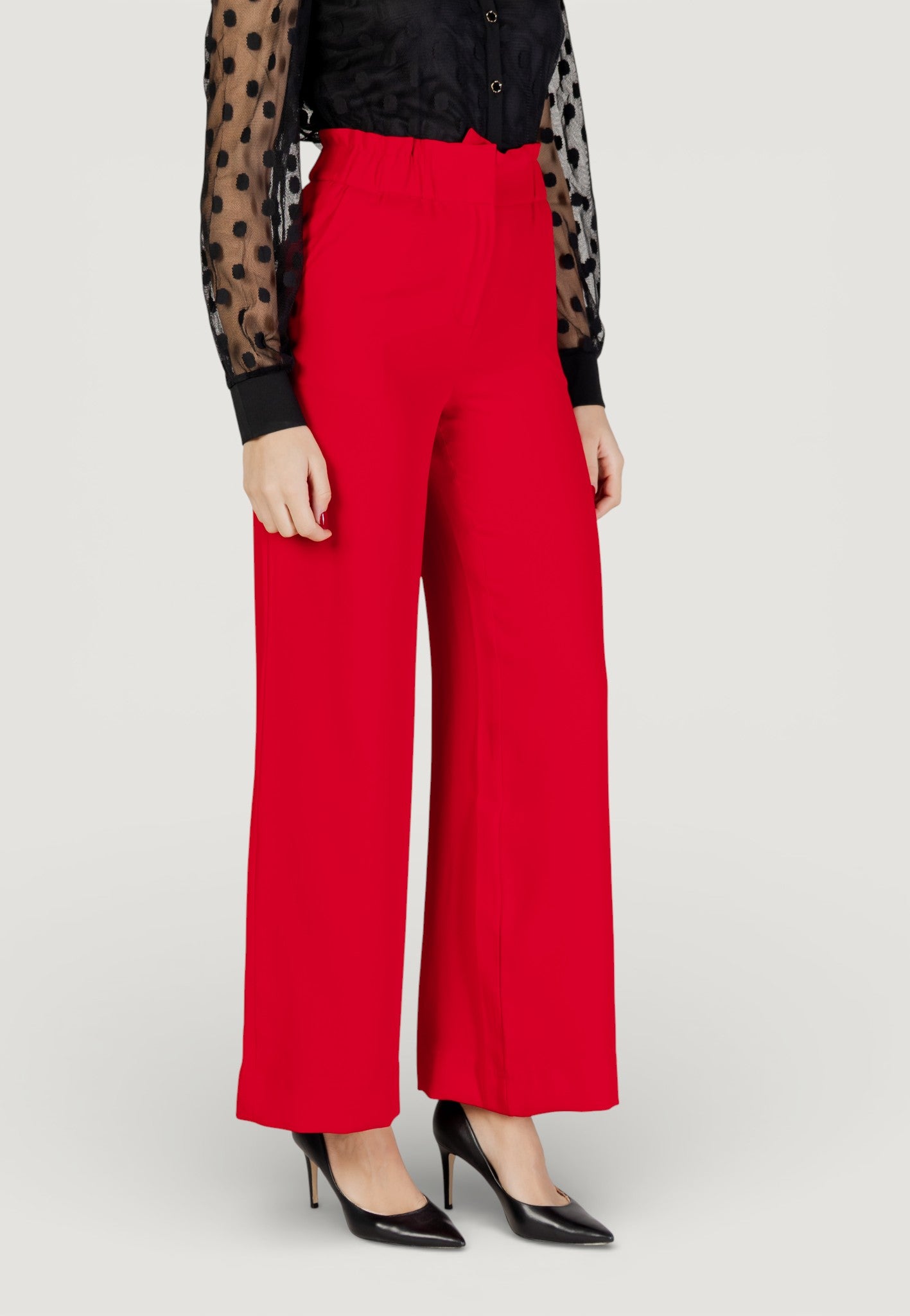 High waist trousers Morgan De Toi 242-PBIRD