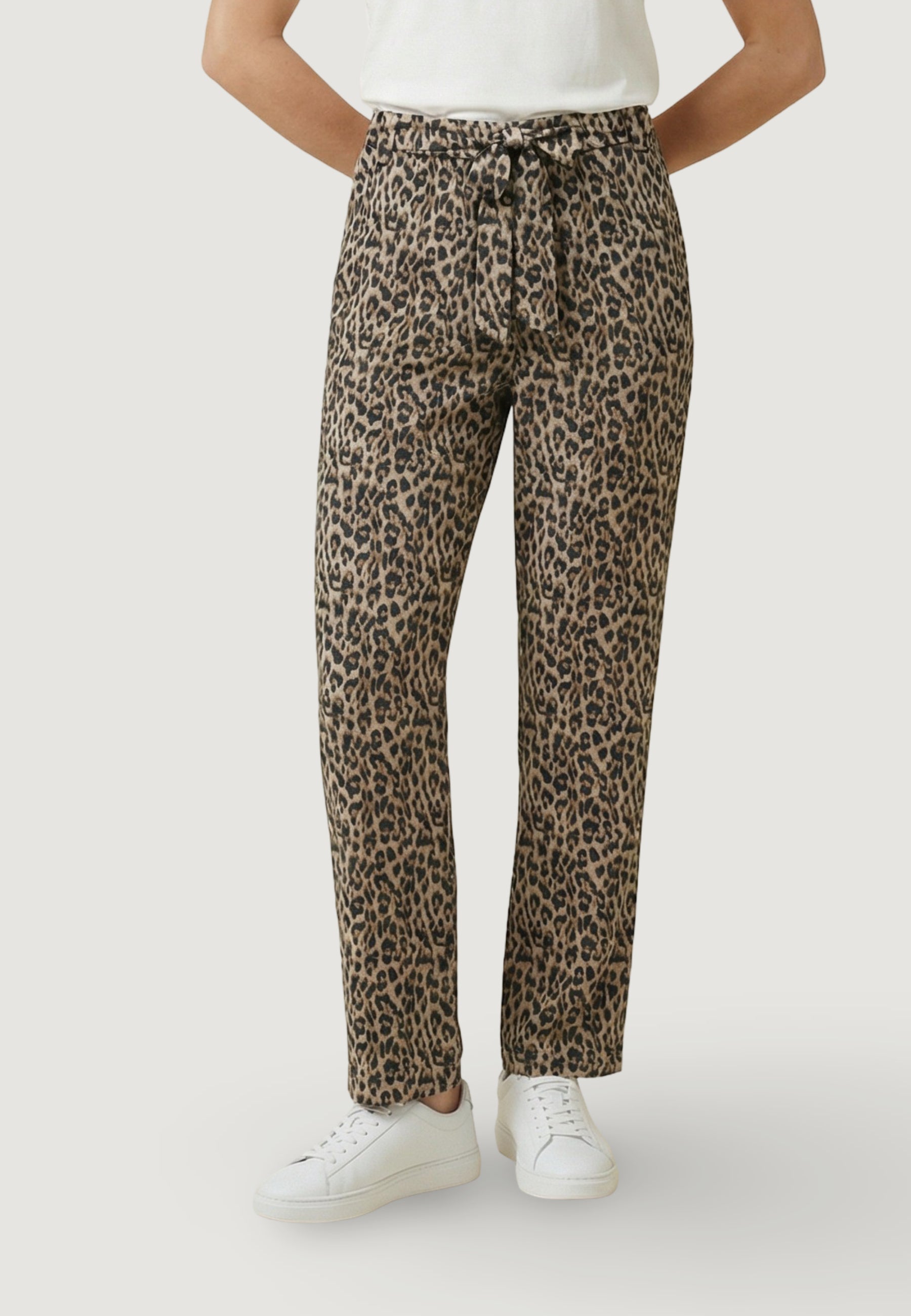 Pantaloni a palazzo Only ONLNOVA LIFE VIS PALAZZO PANT WVN