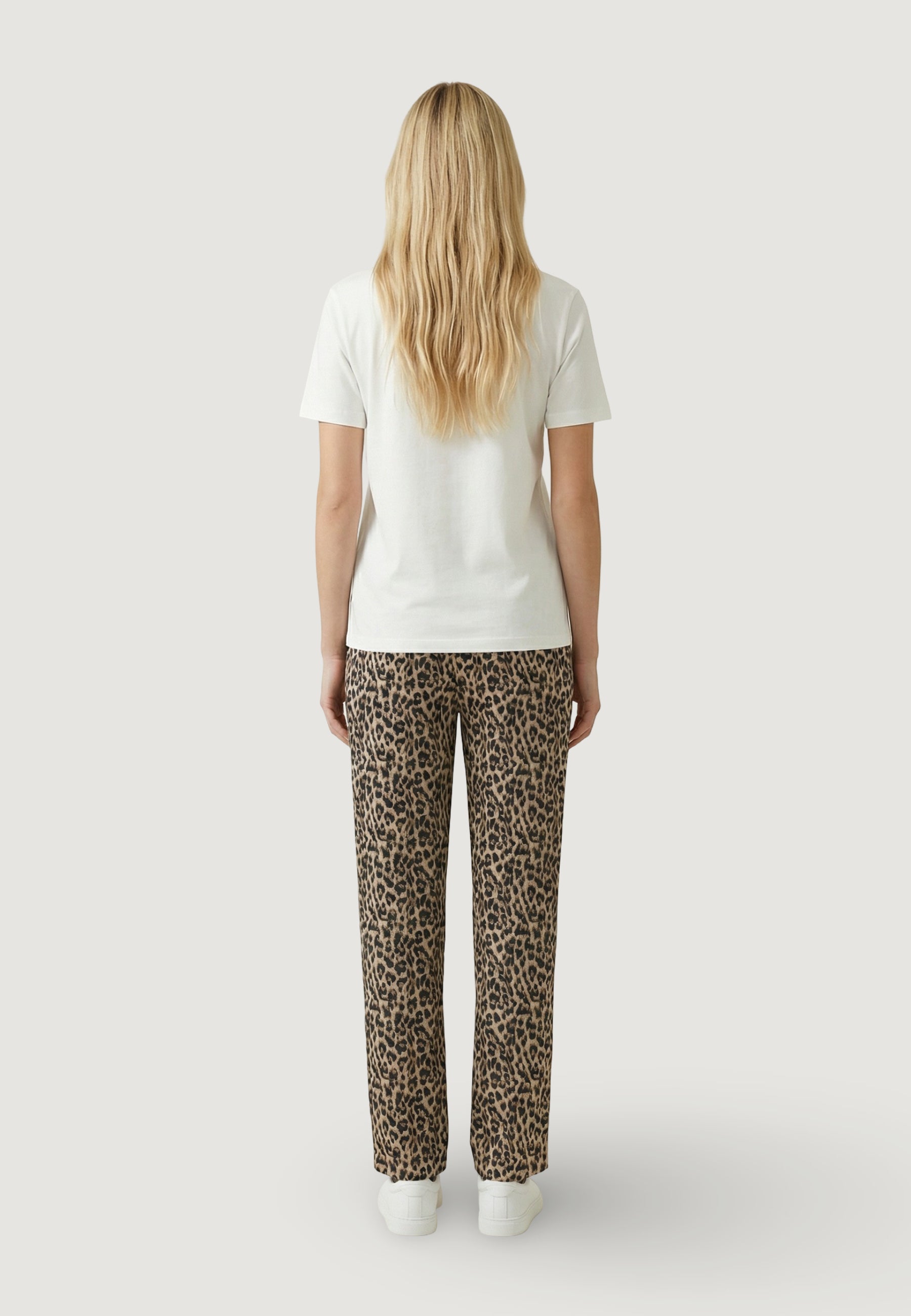 Pantaloni a palazzo Only ONLNOVA LIFE VIS PALAZZO PANT WVN