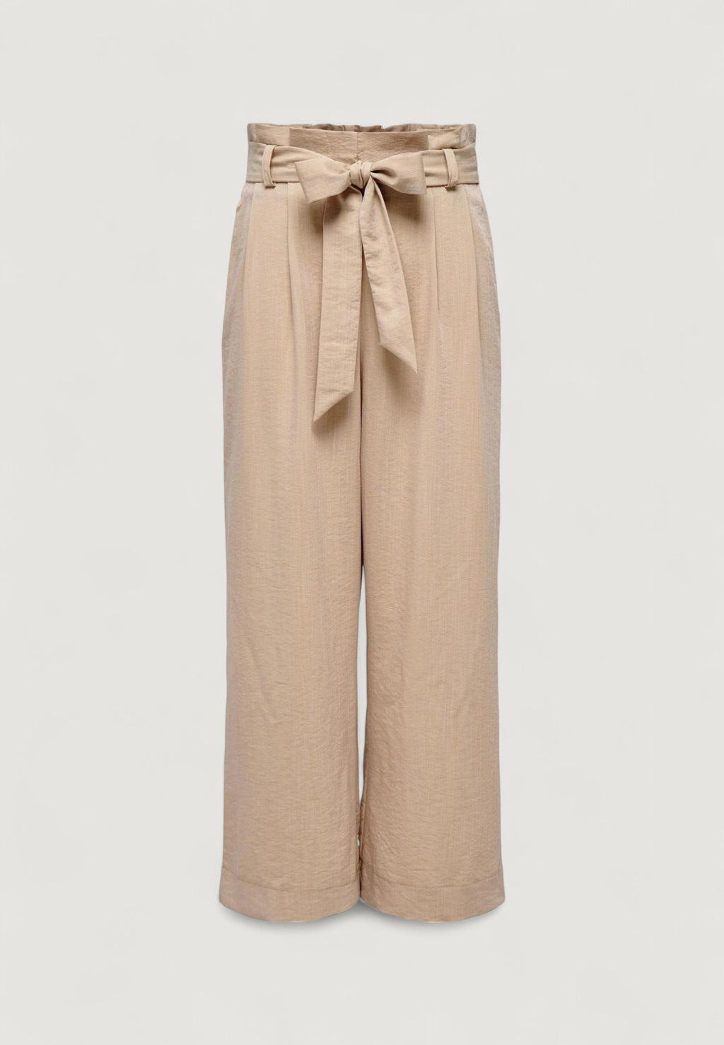 Pantaloni a palazzo Only Onlmarsa Solid Paperbag Wvn Noos