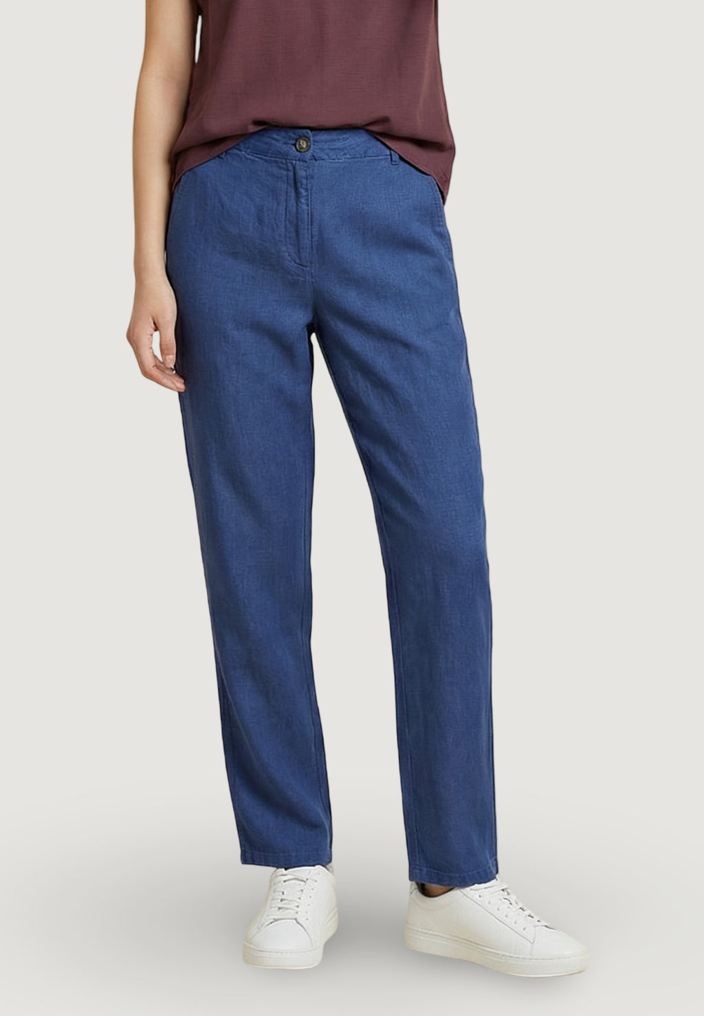 High waist trousers Only Onlcharis Life Mw Straight Pants Wvn Cc