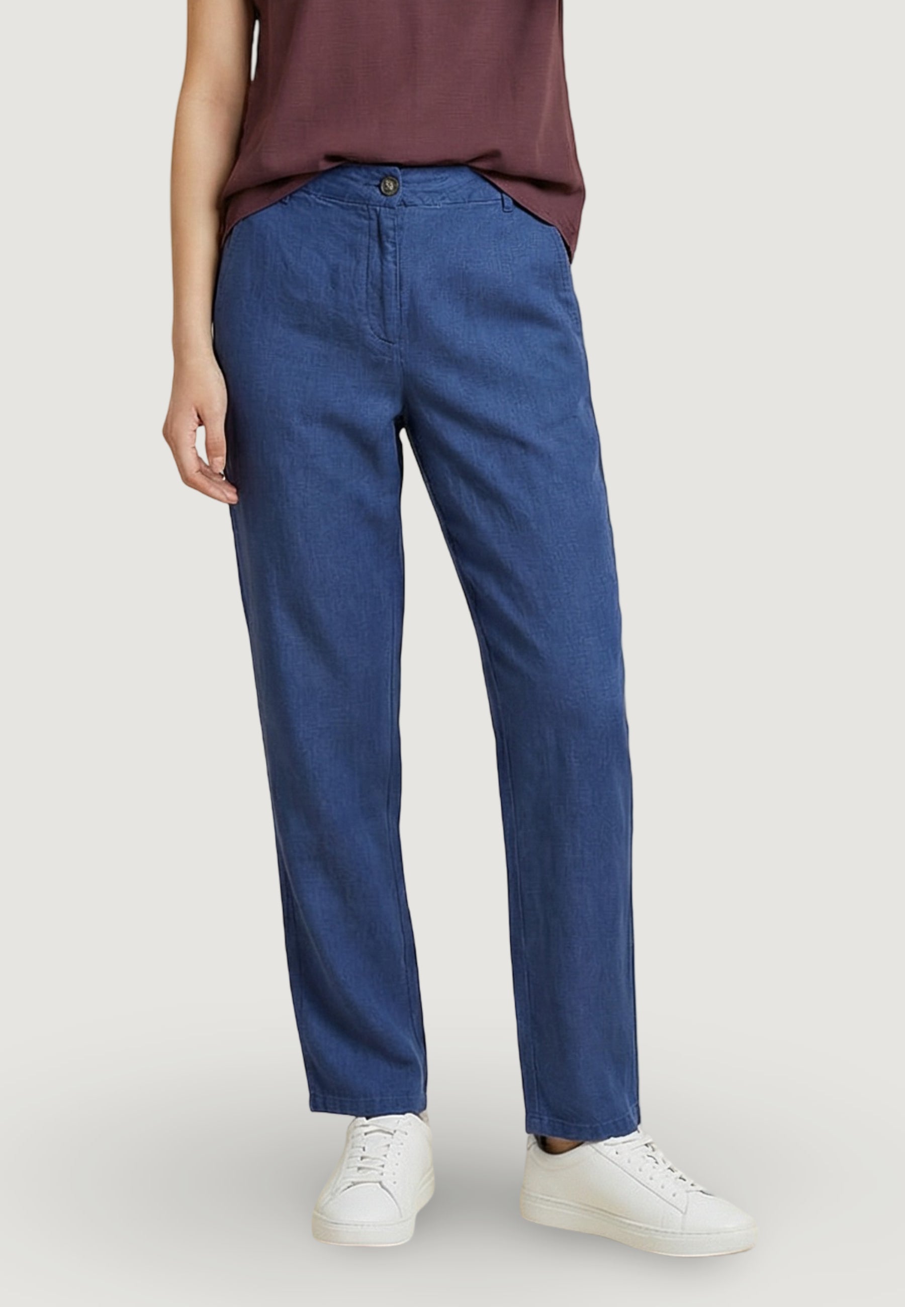 High waist trousers Only Onlcharis Life Mw Straight Pants Wvn Cc