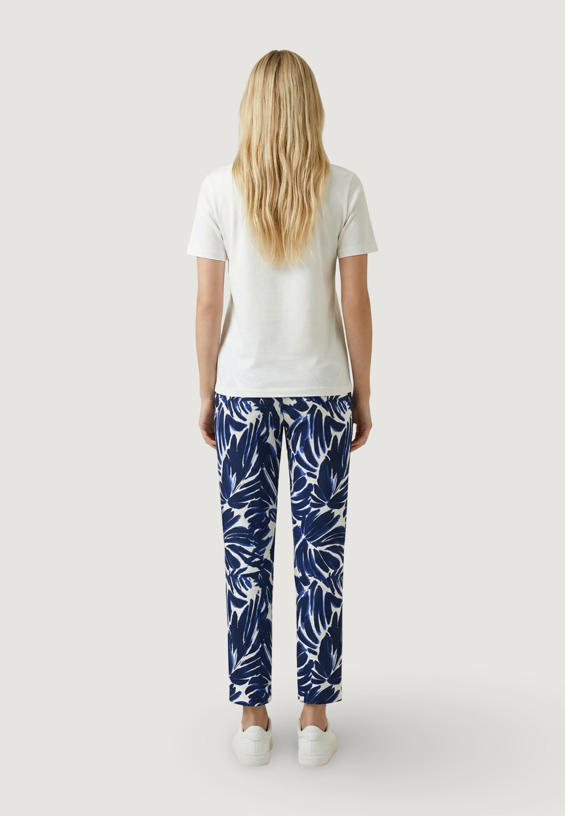 Pantaloni a palazzo Only ONLNOVA LIFE VIS PALAZZO PANT WVN