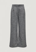 High waist trousers Only Onlbekka Life Hw Wide Wool Look Pant Tlr