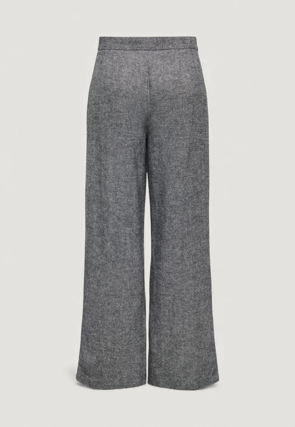 Pantaloni a palazzo Only Onlbekka Life Hw Wide Wool Look Pant Tlr