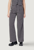 Pantaloni a palazzo Only Onlsiga Life Hw Hb Rhine Wide Pant Tlr