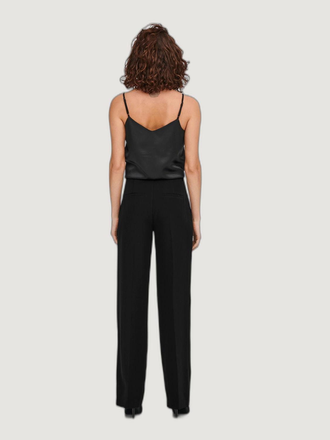 Pantaloni a palazzo Only ONLBERRY HW WIDE PANT TLR NOOS