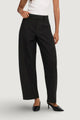 Pantaloni a palazzo Only ONLCLAIR MW BARREL PANT PNT NOOS