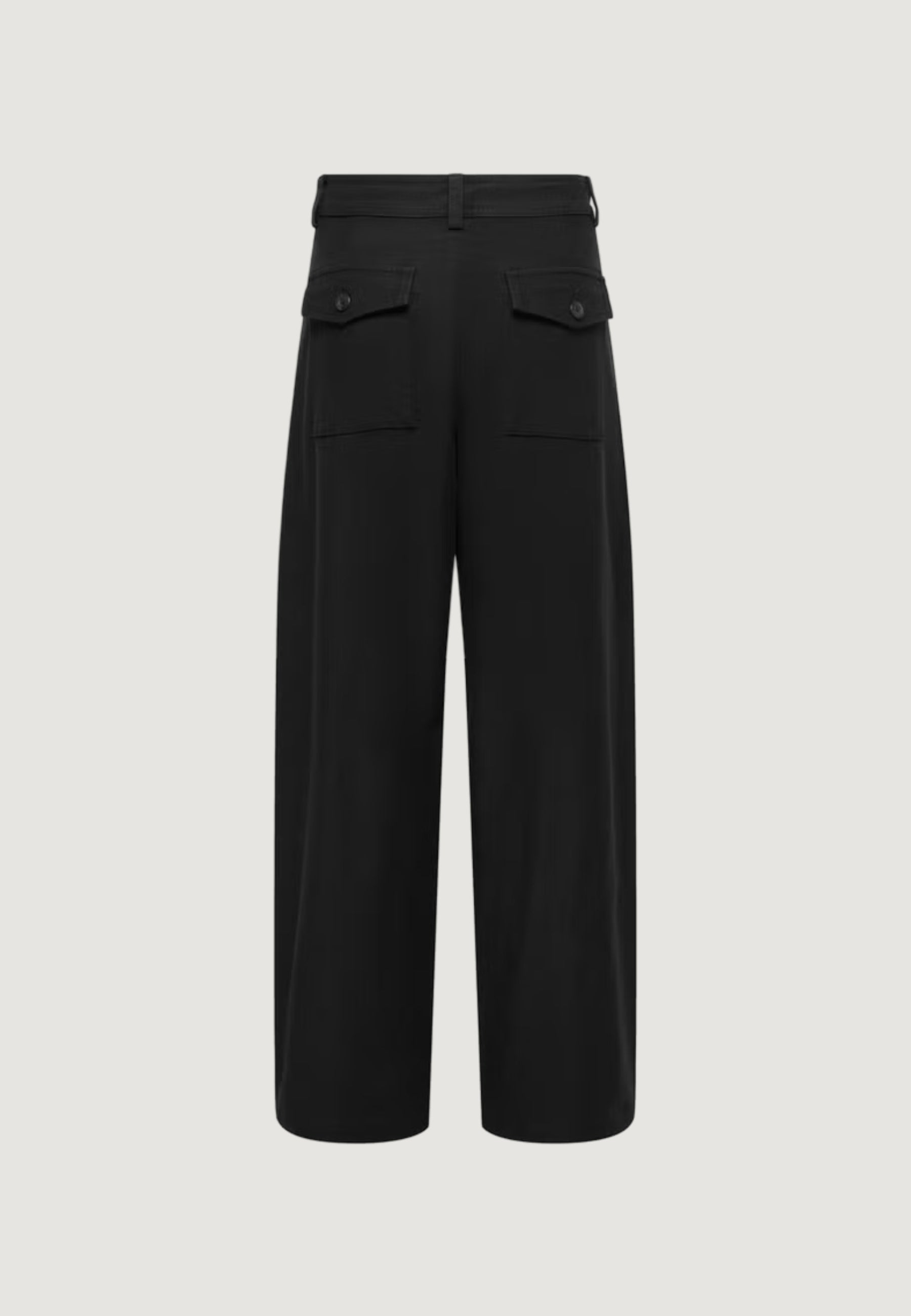 Pantaloni a palazzo Only ONLCLAIR MW BARREL PANT PNT NOOS