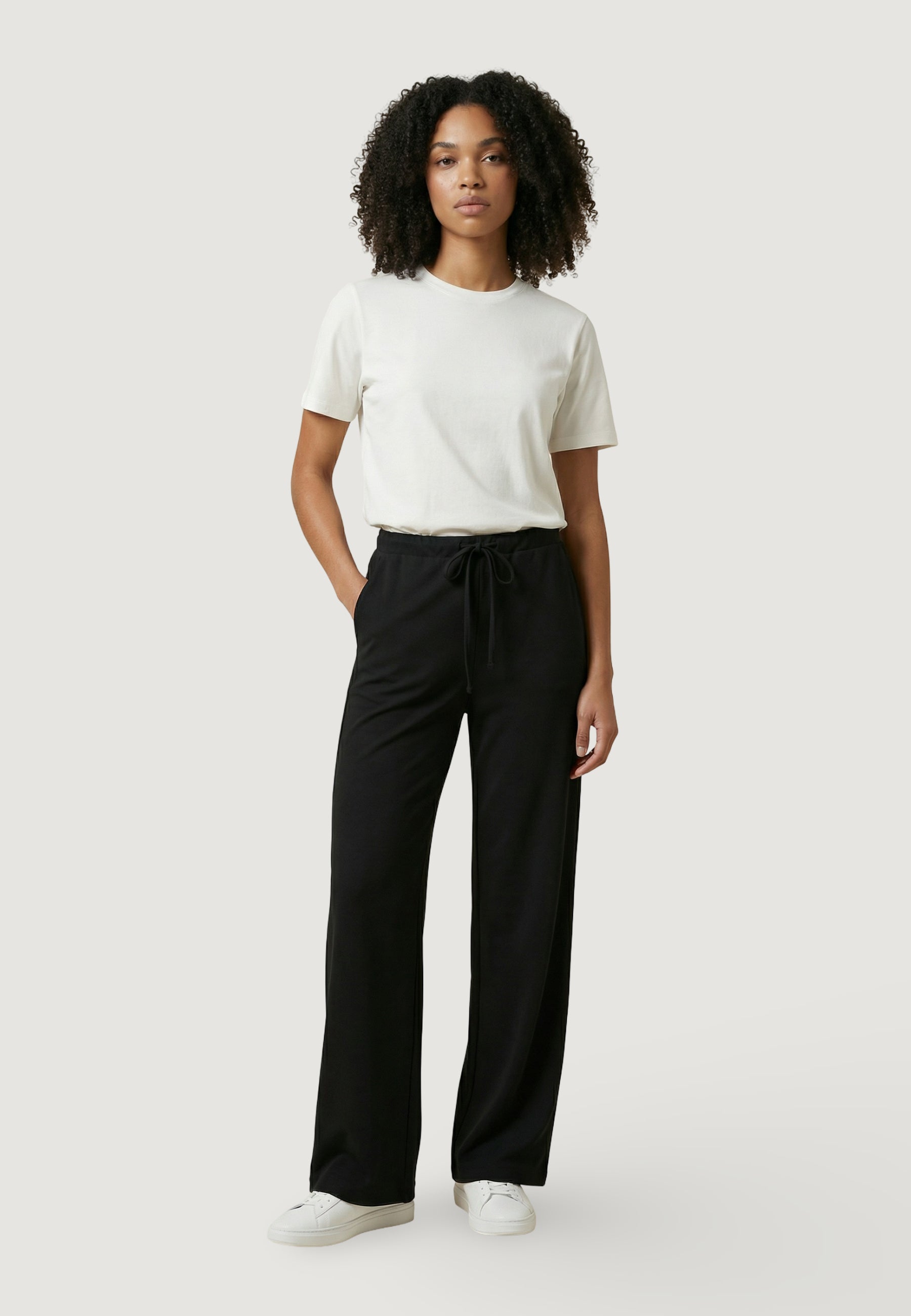 High waist trousers Only Onlsakura Loose Pull Up Wvn