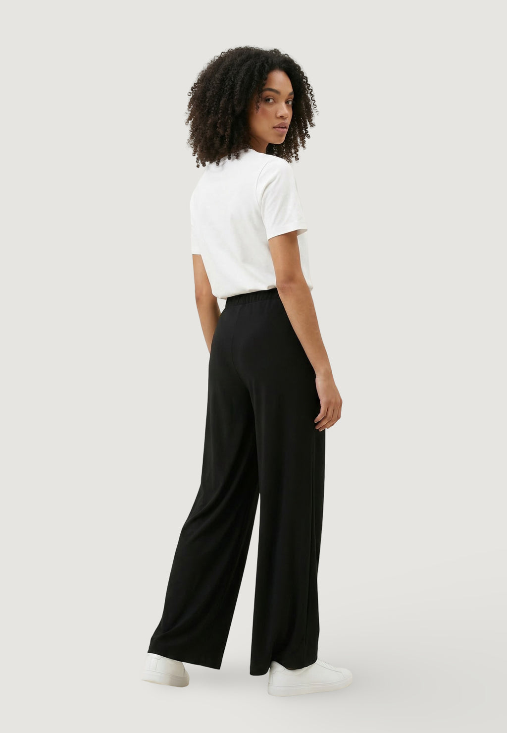 High waist trousers Only Onlsakura Loose Pull Up Wvn