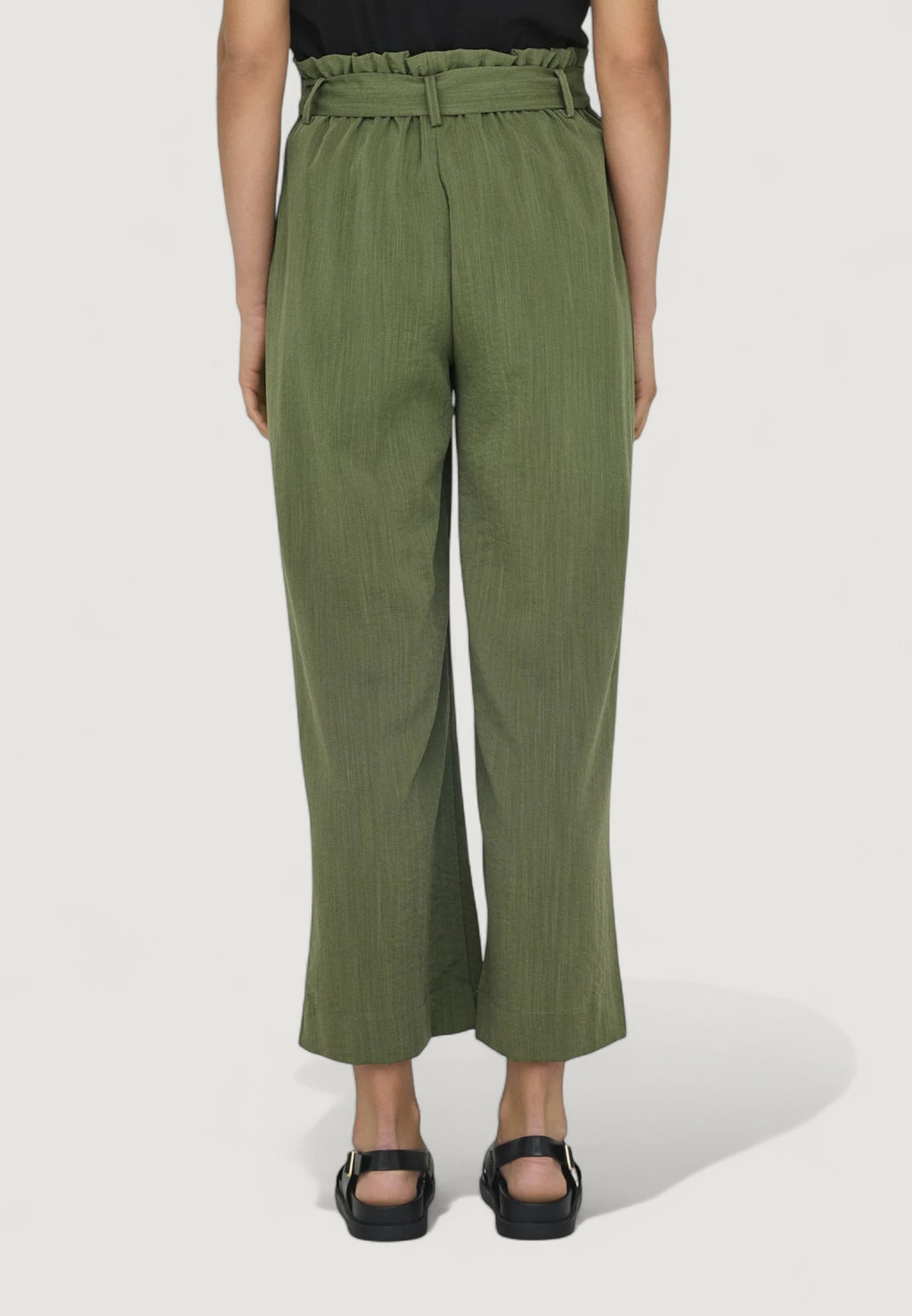 Pantaloni a palazzo Only Onlmarsa Solid Paperbag Wvn Noos