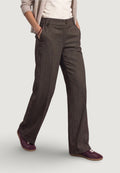 High waist trousers Street One Style Amalia_Double Button Woven