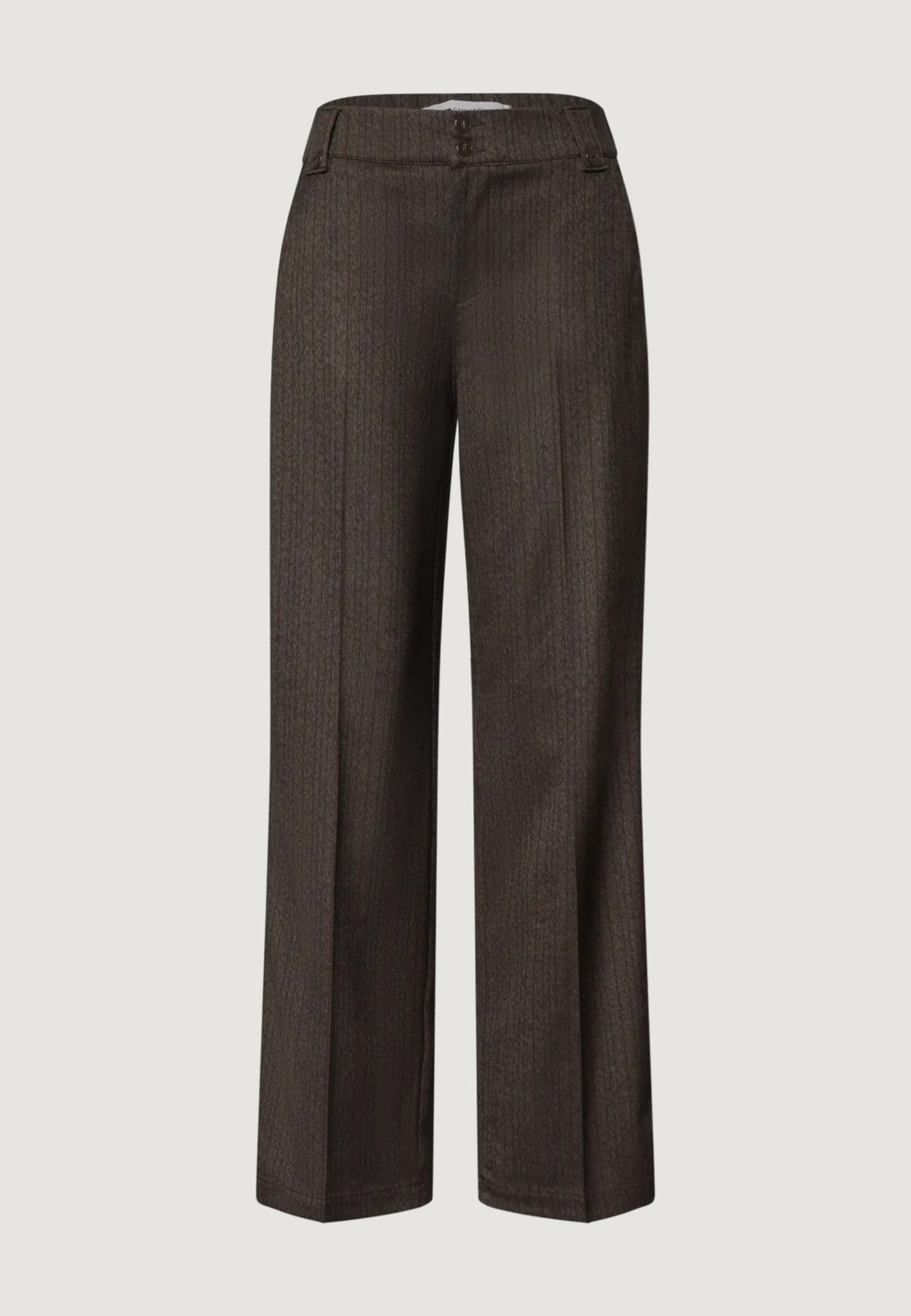 High waist trousers Street One Style Amalia_Double Button Woven