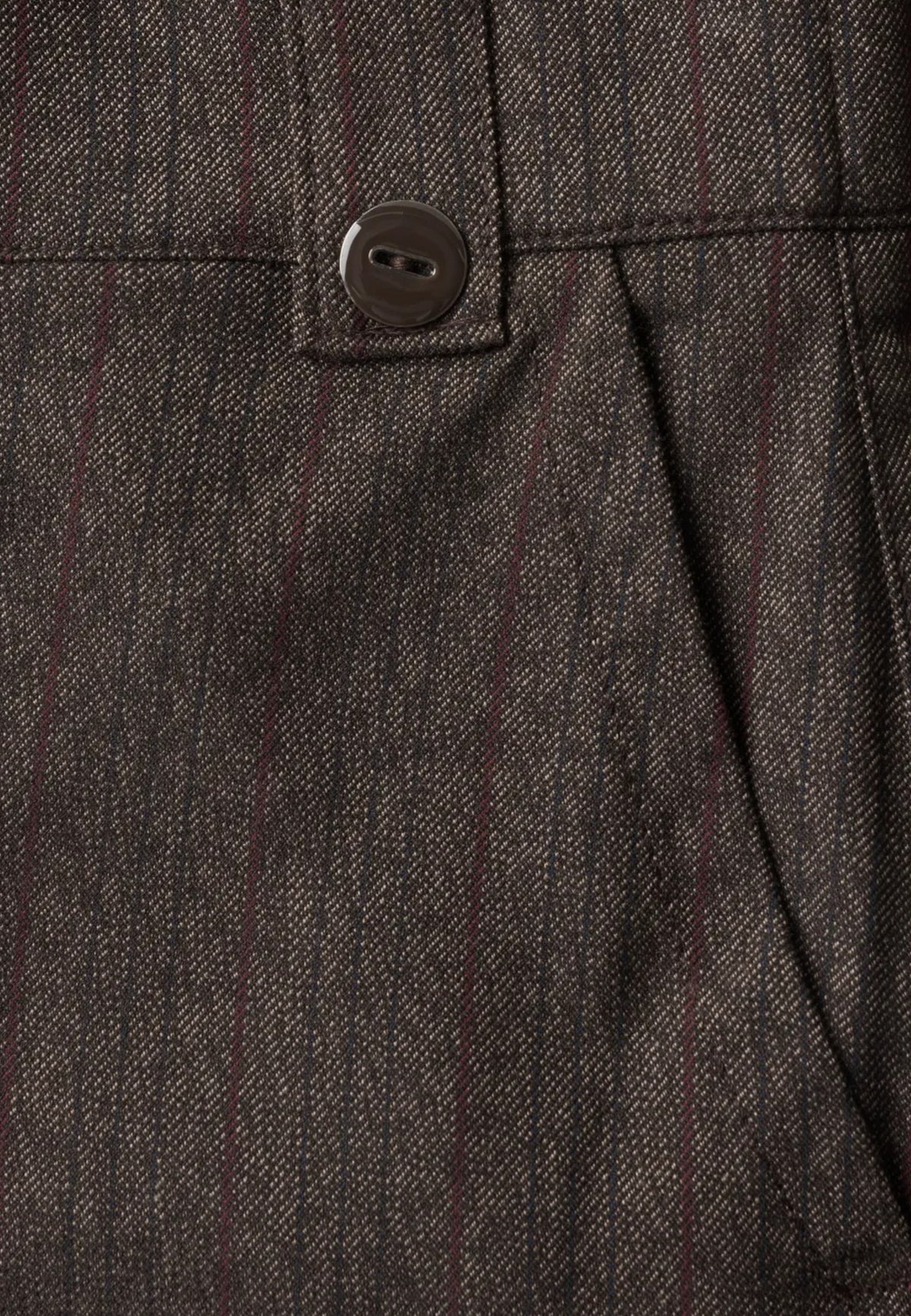 High waist trousers Street One Style Amalia_Double Button Woven