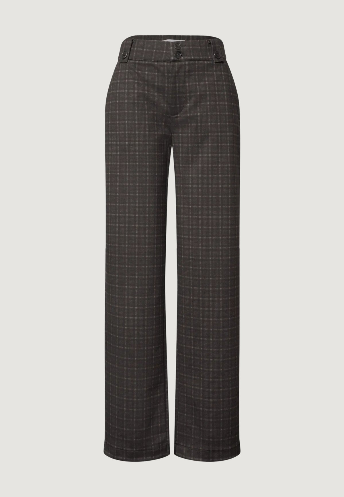 High waist trousers Street One Style Amalia_Straight Leg Heavy