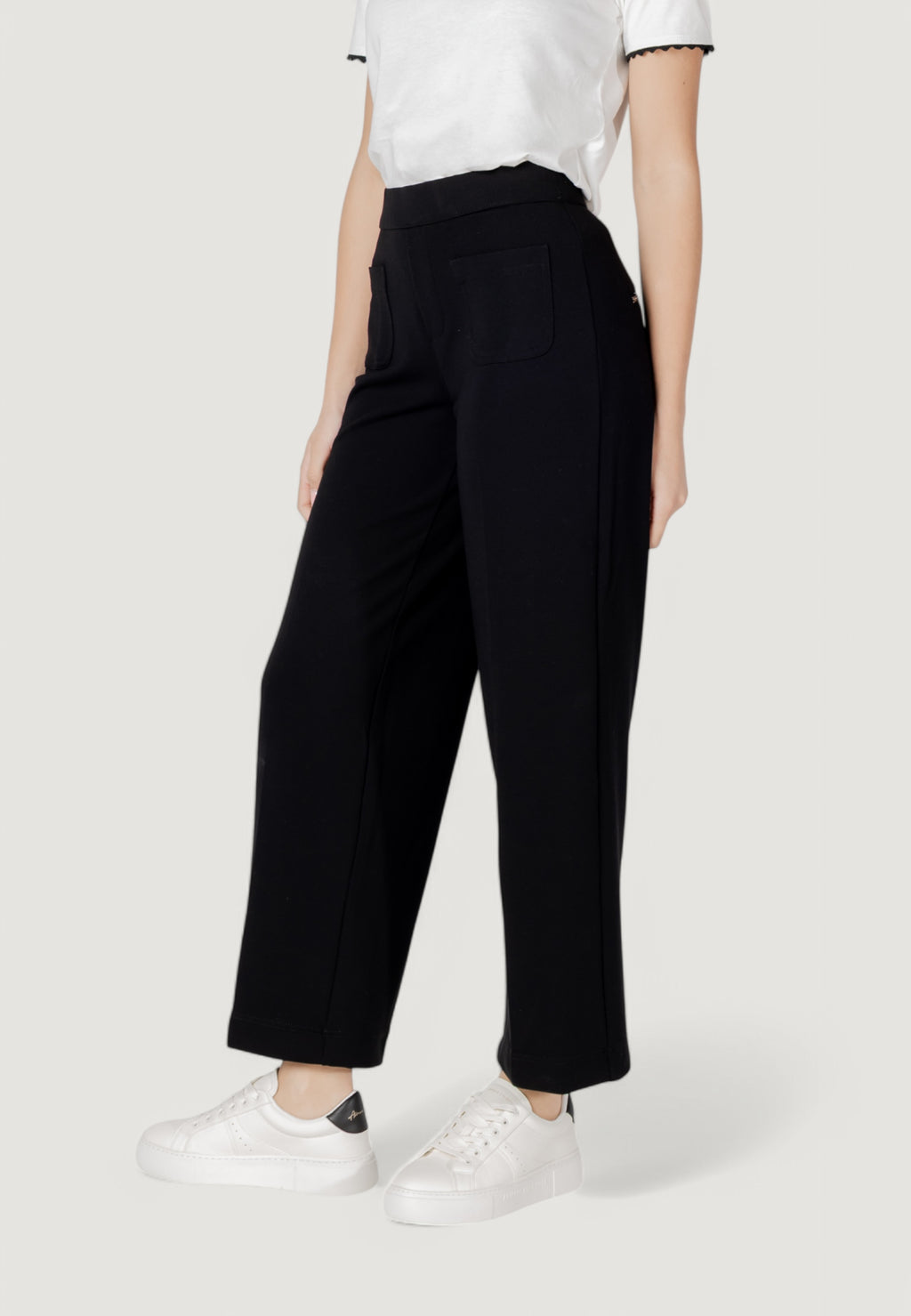 Pantaloni a palazzo Street One Front pocket Straight leg HW P