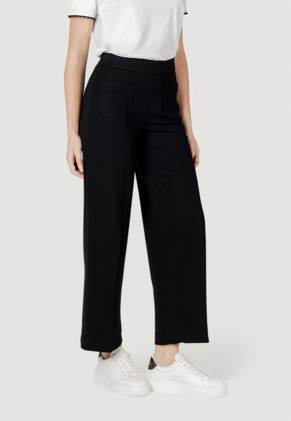 Pantaloni a palazzo Street One Front pocket Straight leg HW P