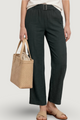 High waist trousers Street One Wide Leg Belt Horn Buckle Solid HW