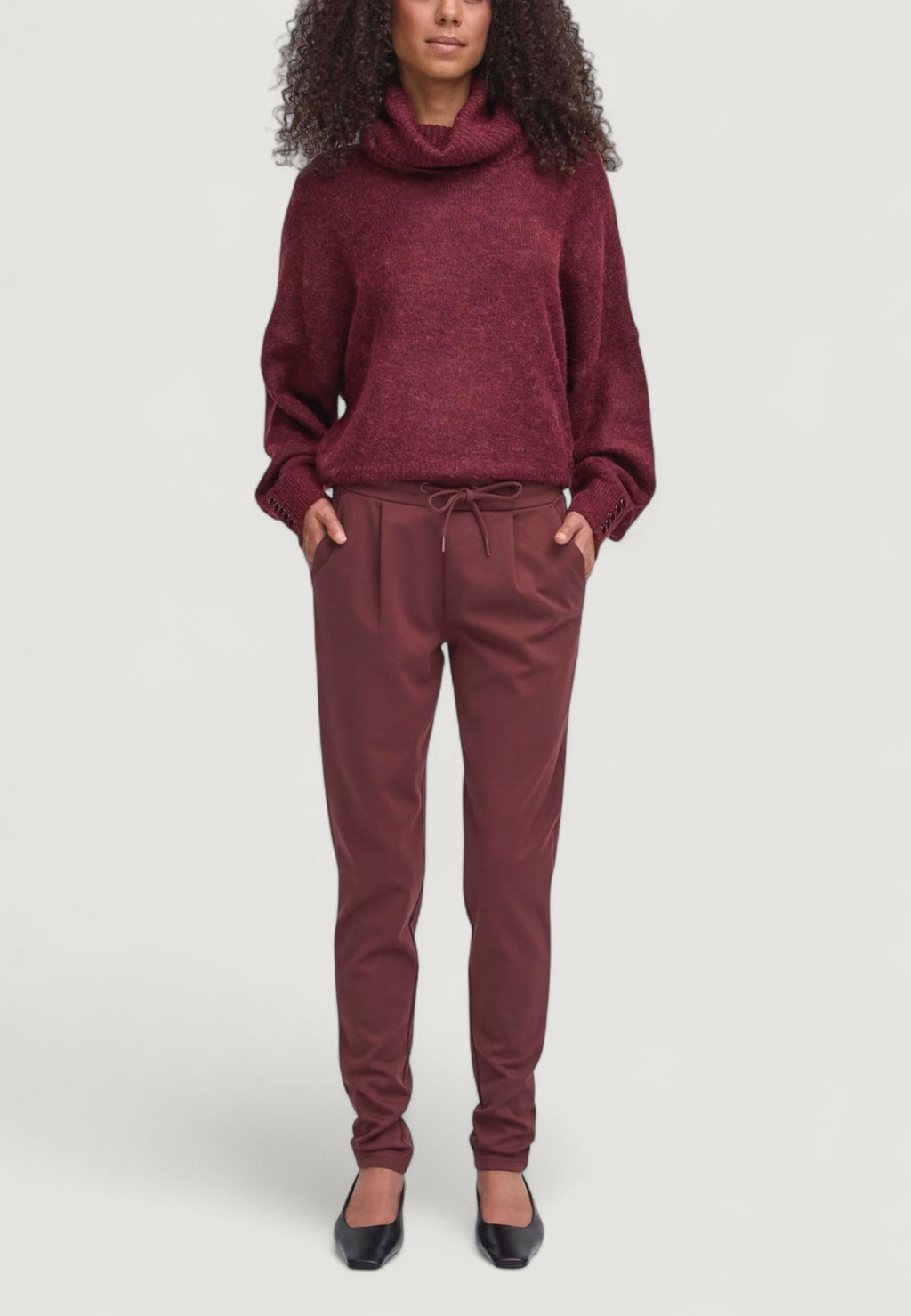 Pantaloni a sigaretta ICHI IHKATE PA2 Long