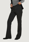Pantaloni a sigaretta Only ONLASTRID HW FLARED PANT CC TLR