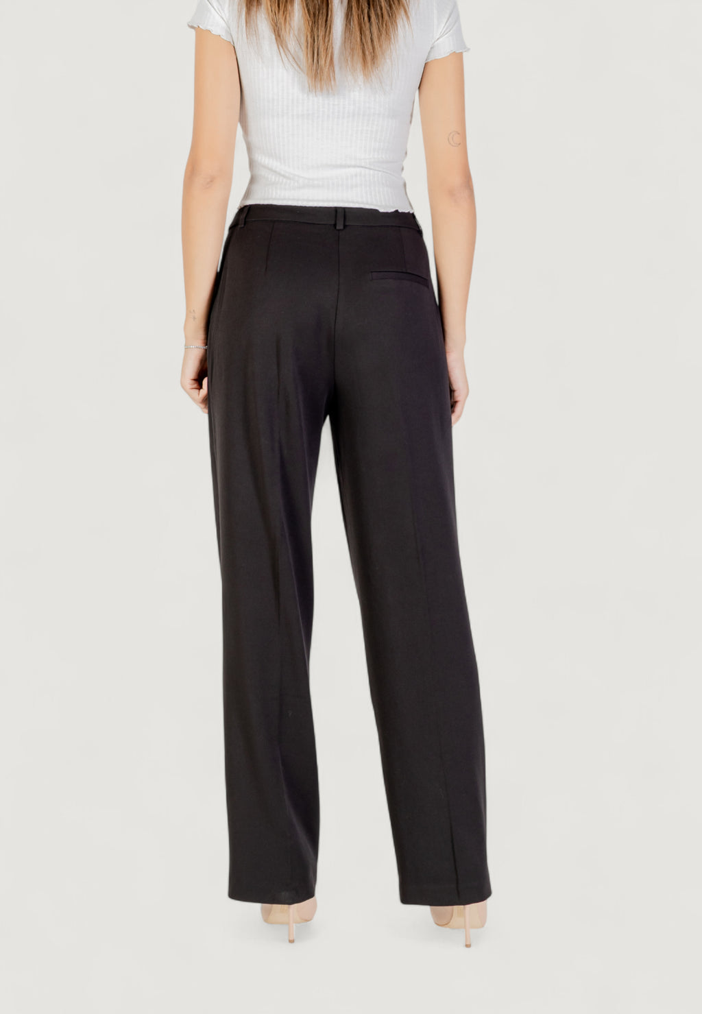 Pantaloni a sigaretta Only ONLSULAJMA LIFE HW STR PANT CC TLR