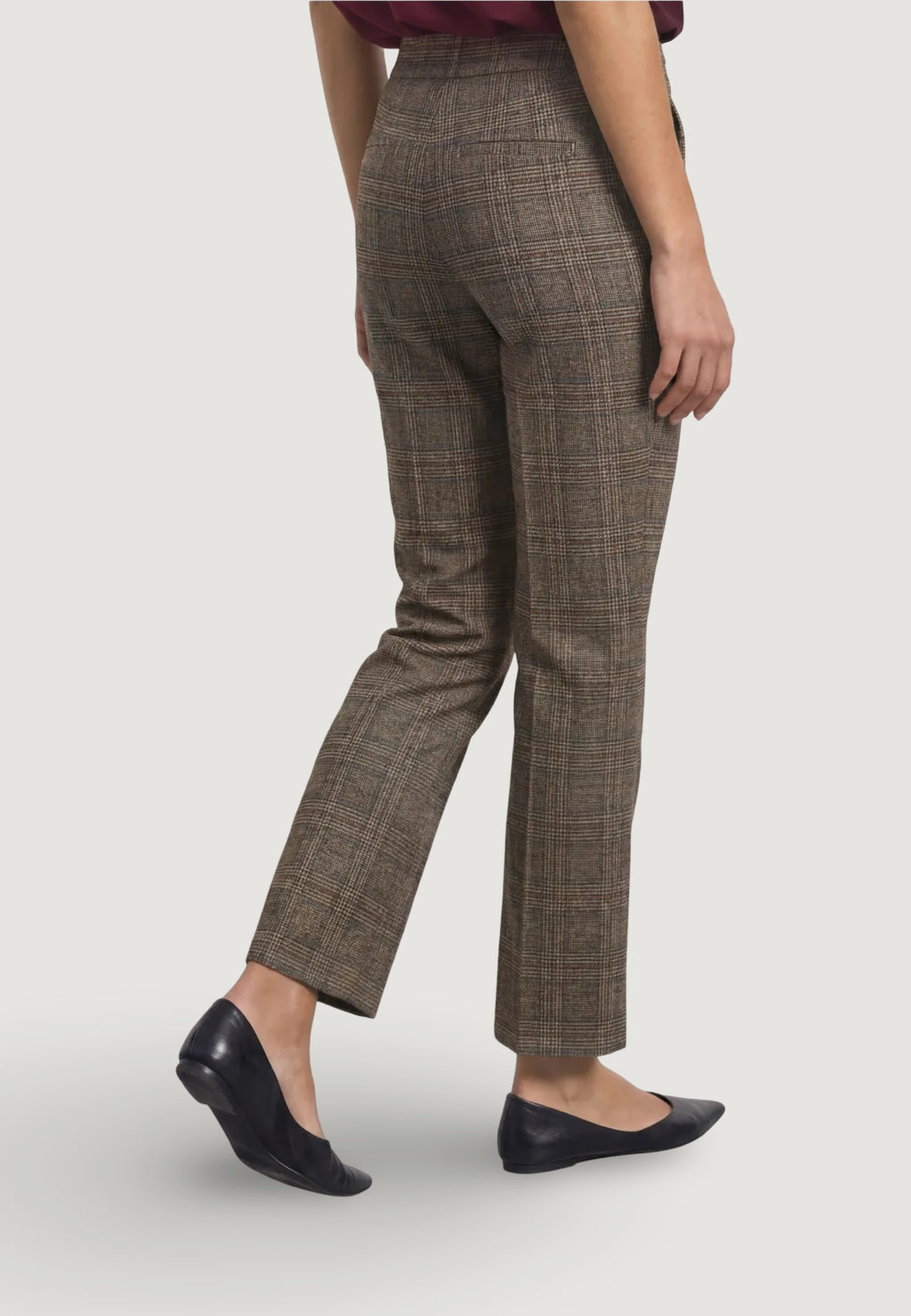 Pantaloni a sigaretta Street One Bonny MW L28 Woven Check