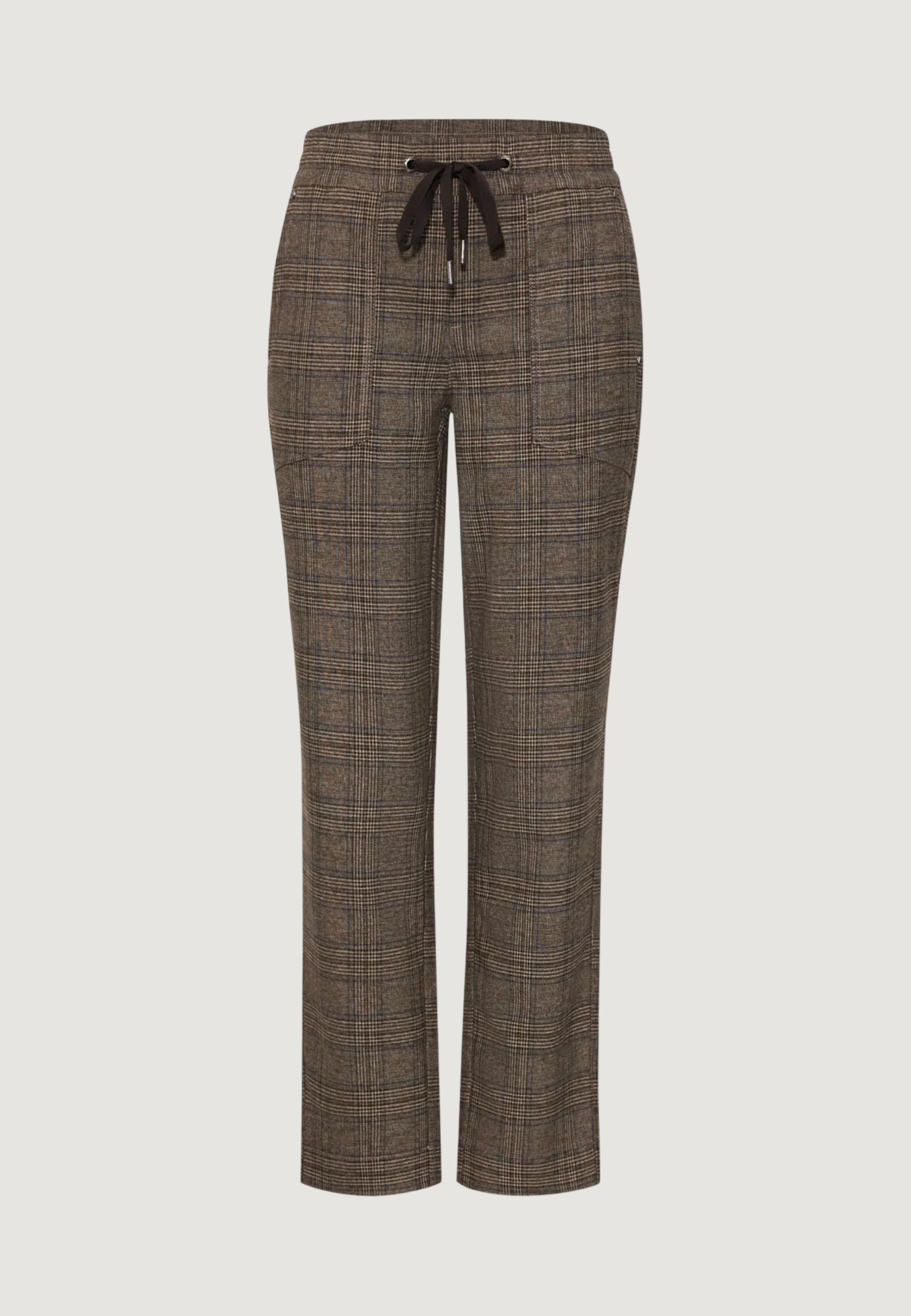 Pantaloni a sigaretta Street One Bonny MW L28 Woven Check