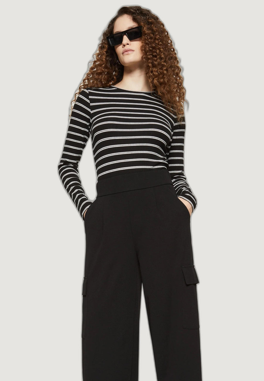 Pantaloni Jacqueline de Yong DYGEGGO LIFE POCKET PANT JRS NOOS