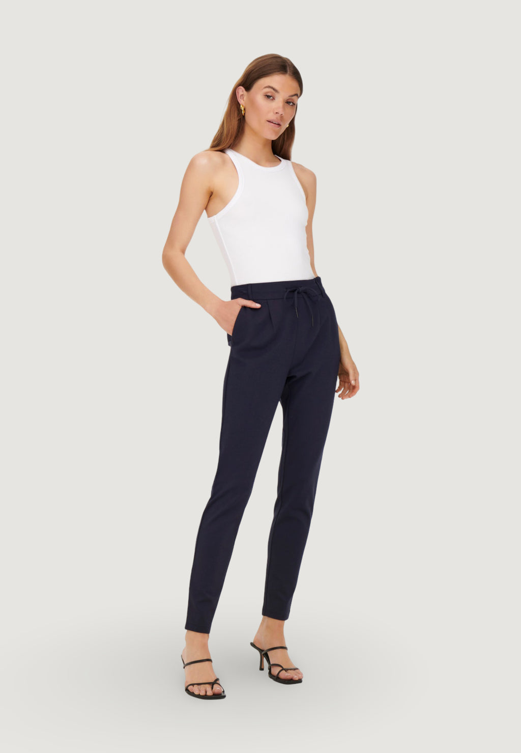 Pantaloni Only ONLPOPTRASH LIFE EASY COL NOOS