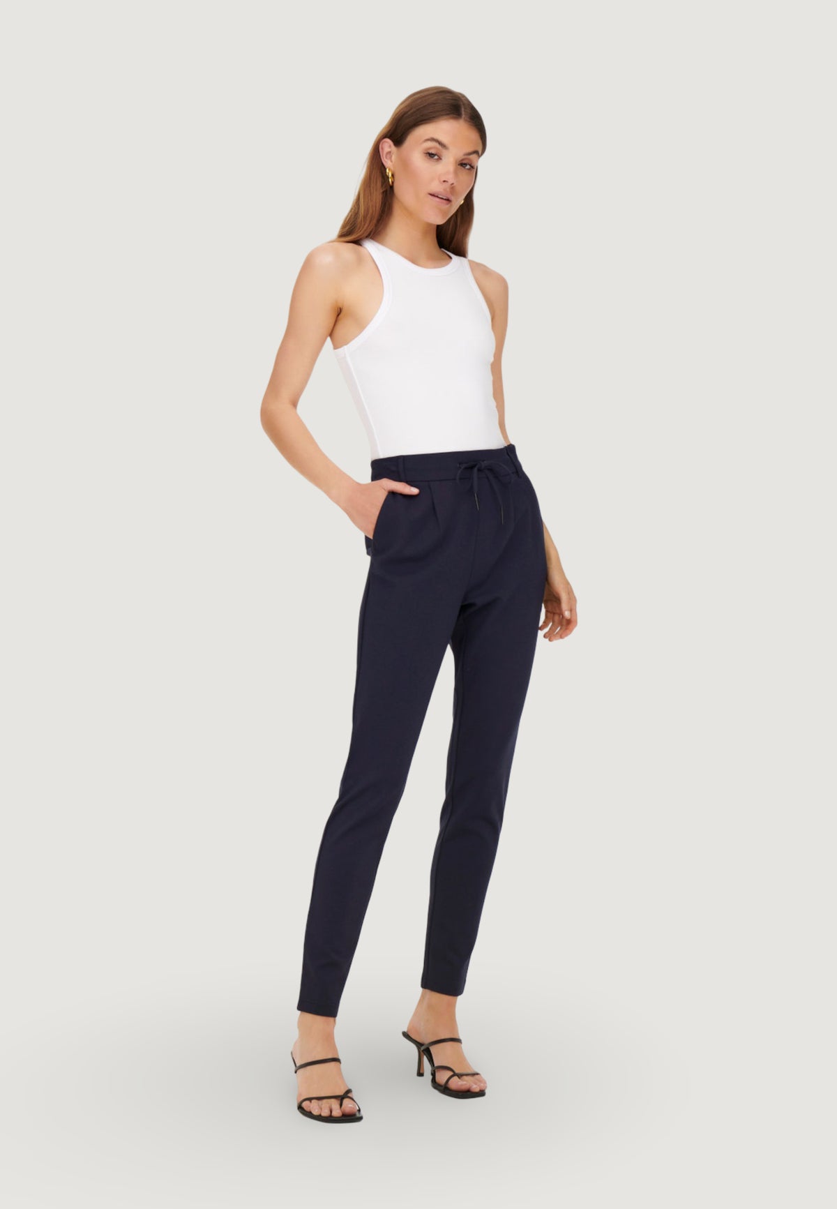 Pantaloni Only ONLPOPTRASH LIFE EASY COL NOOS