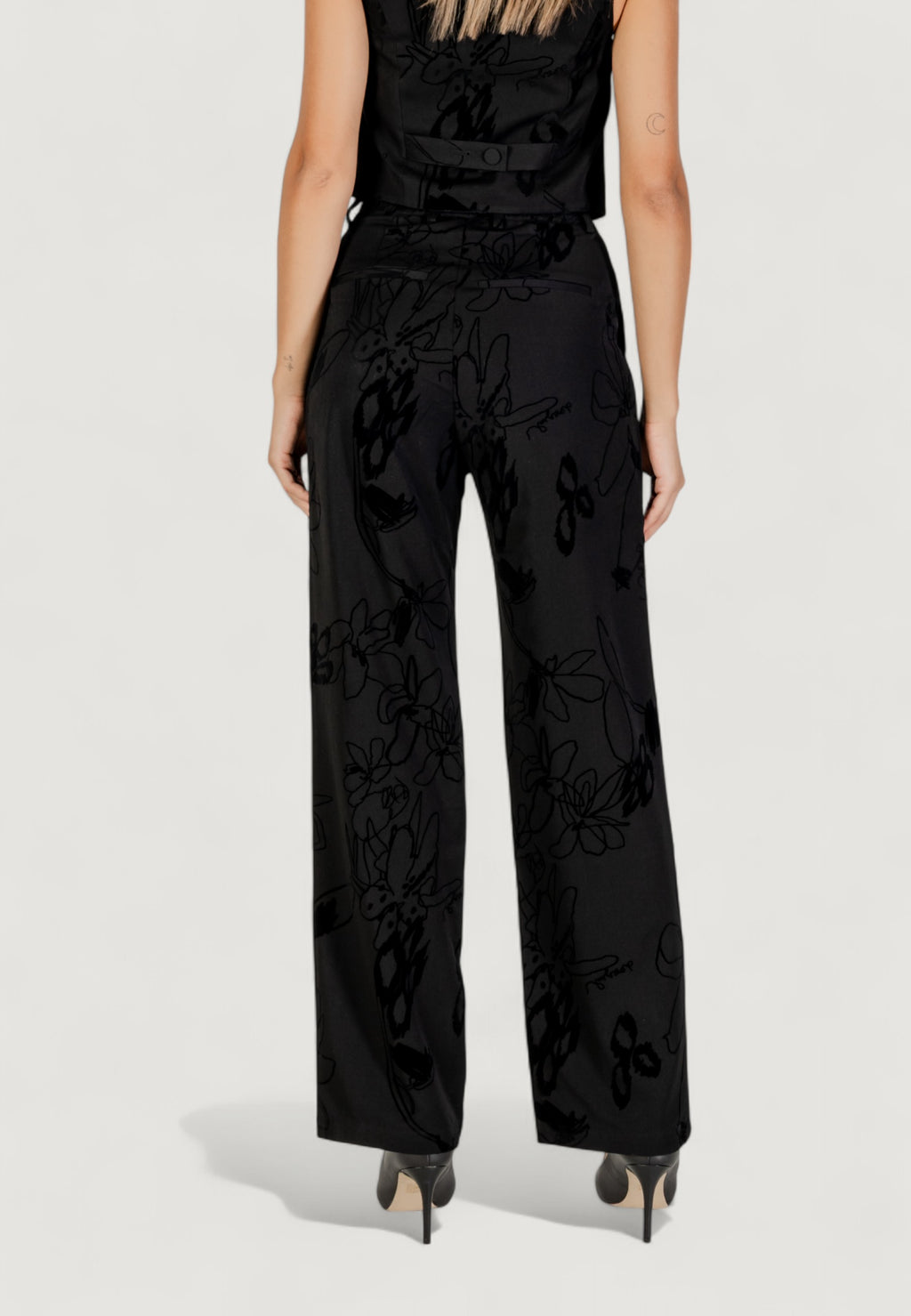 Pantaloni bootcut Desigual PANT_FLOCK