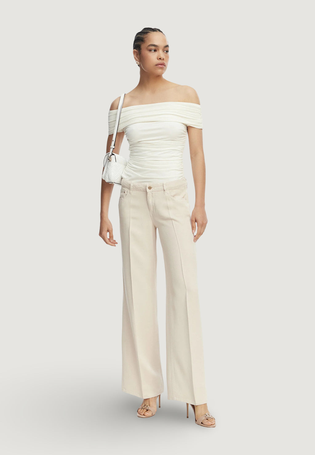 Pantaloni bootcut Guess SEXY PALAZZO