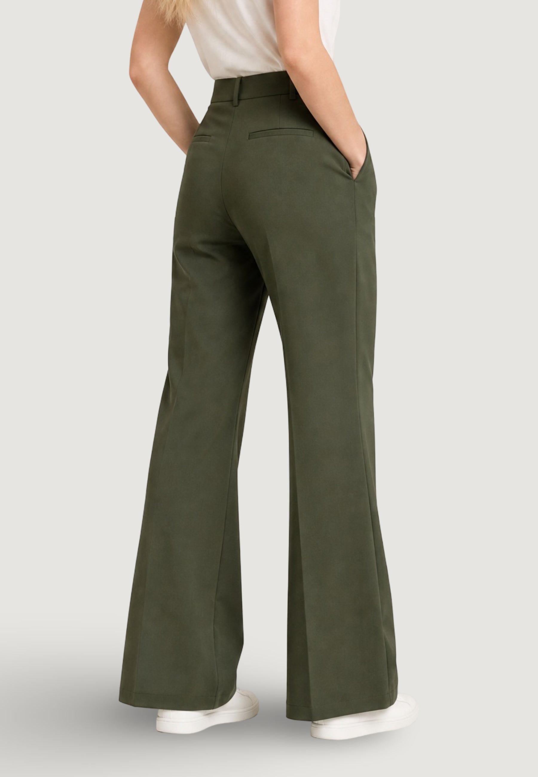 Pantaloni bootcut I am Pantaloni Bottoni
