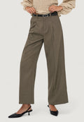 Pantaloni bootcut Jacqueline de Yong Jdyhayes Hw Belt Pant Tlr