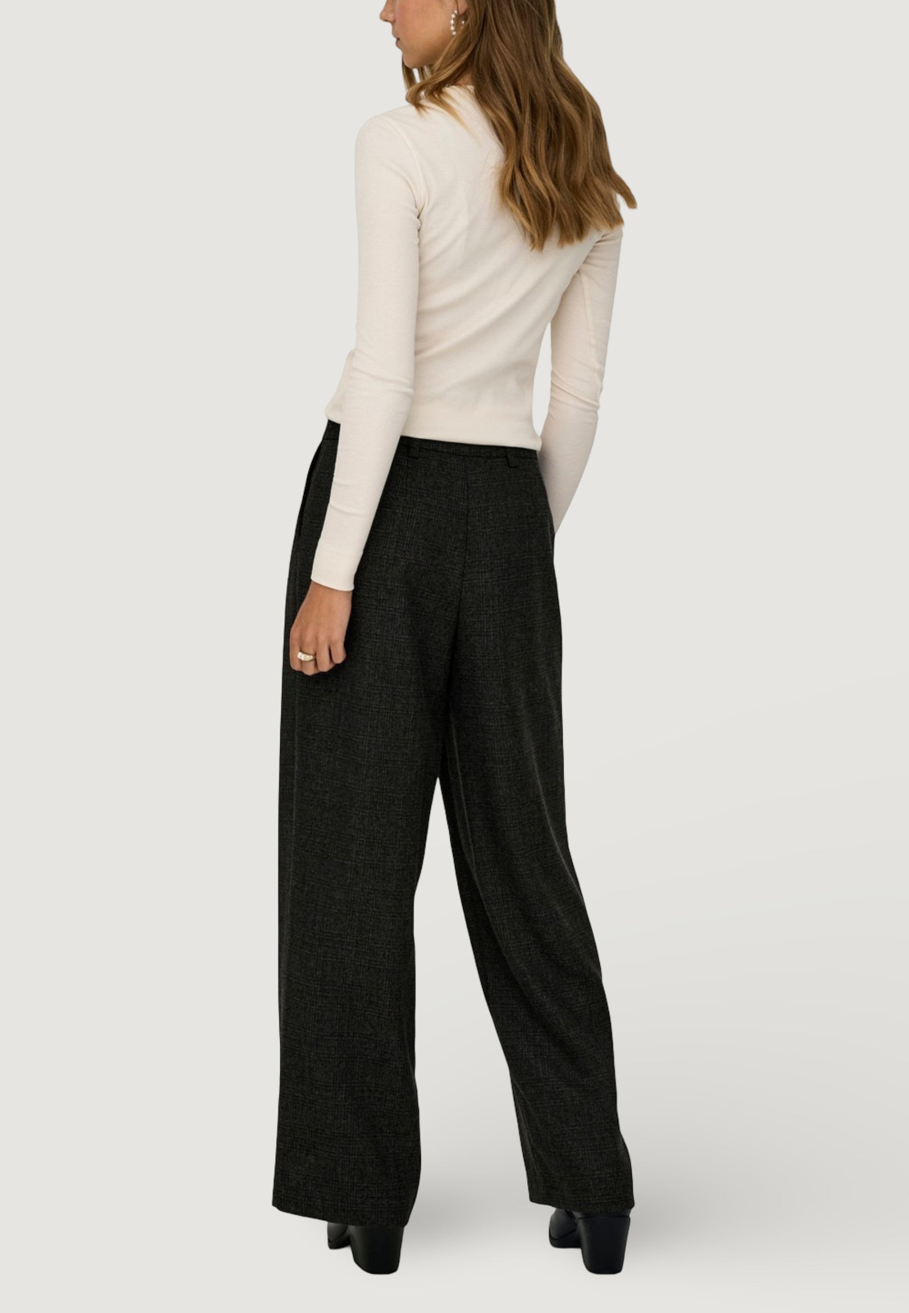 Bootcut trousers Jacqueline de Yong Jdycharly Hw Wide Pant Tlr Noos