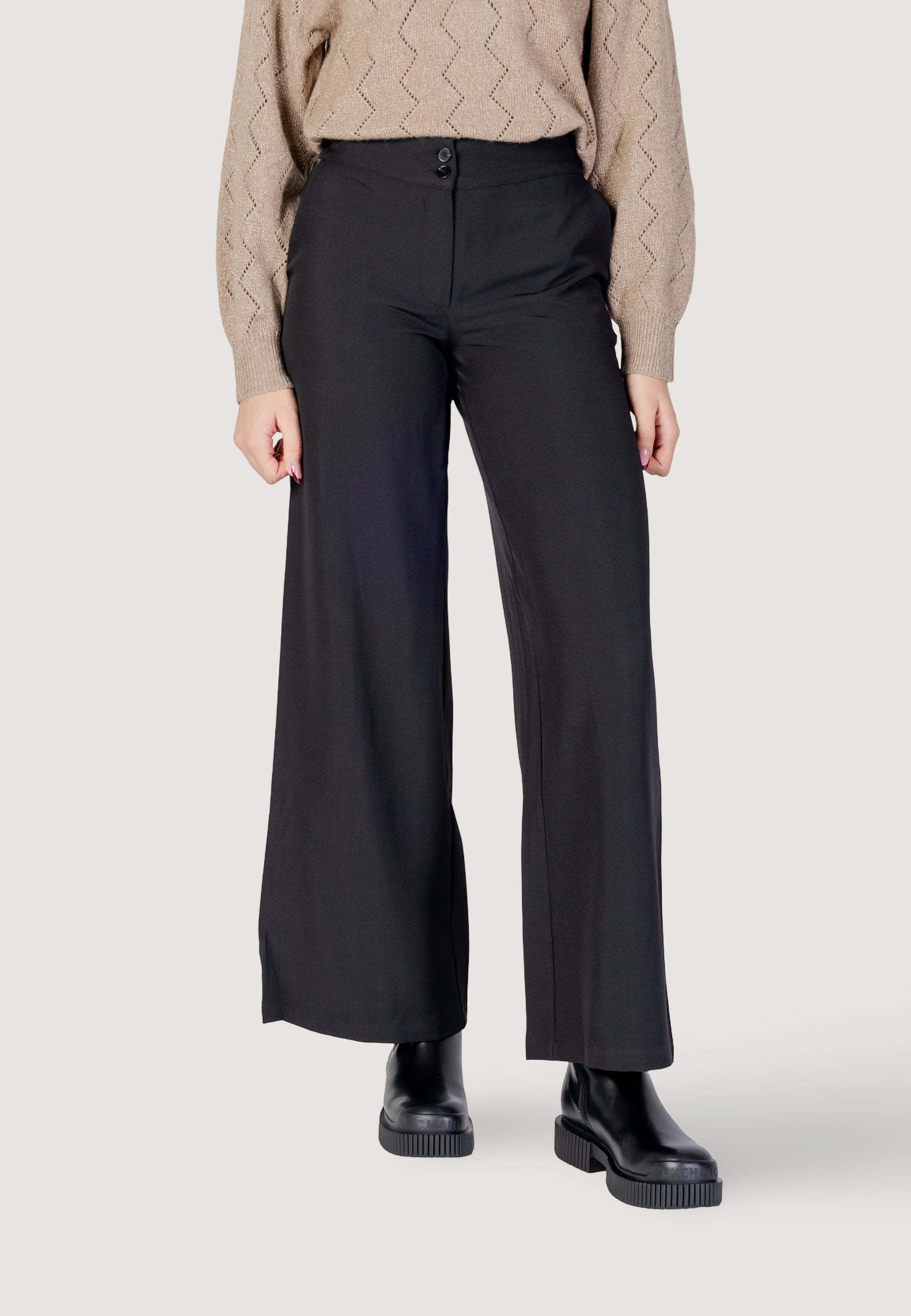 Bootcut trousers Jacqueline de Yong Jdydora Hw Wide Pant Tlr
