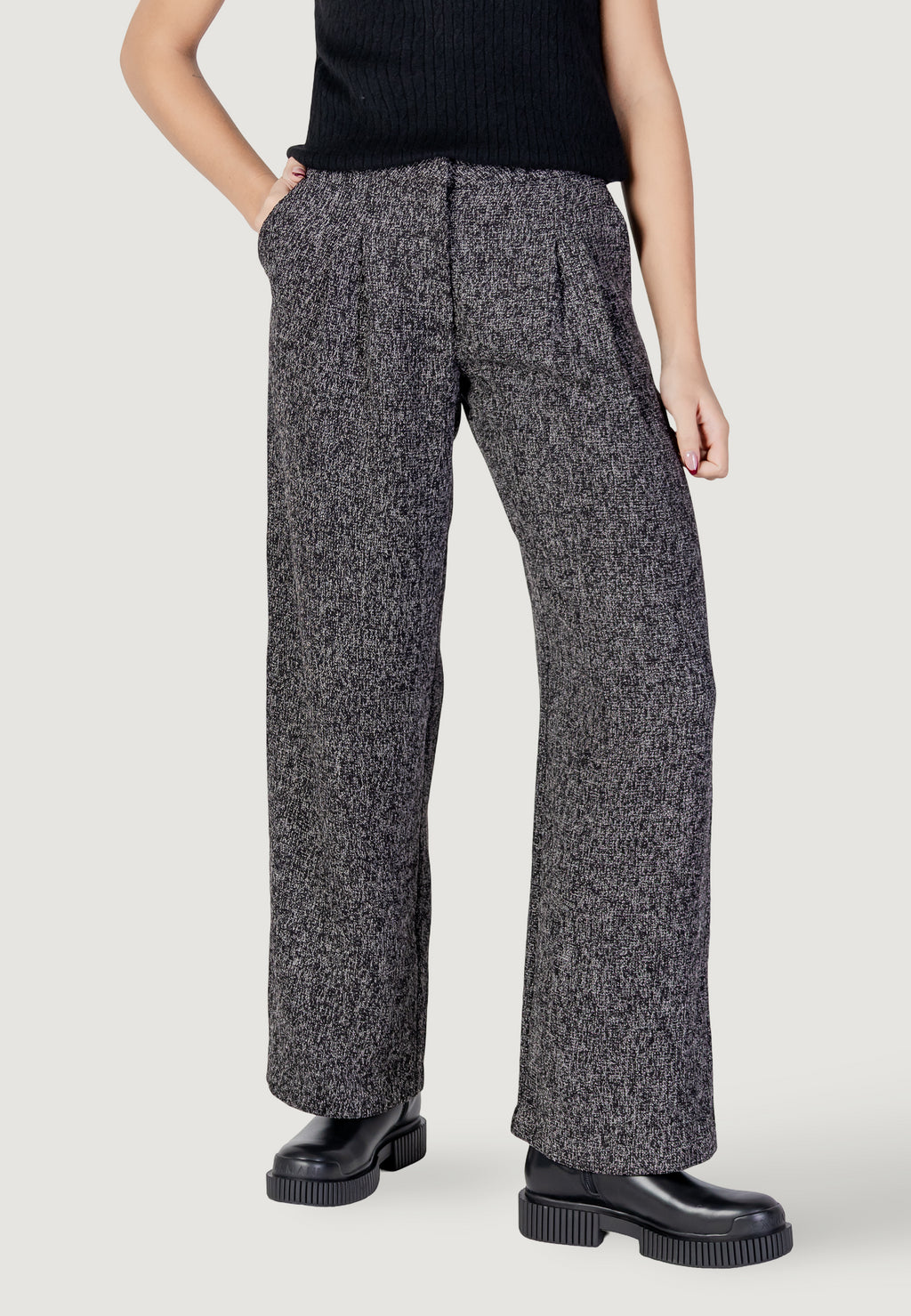 Bootcut trousers Jacqueline de Yong Jdyfrancesca Hw Wide Pant Tlr