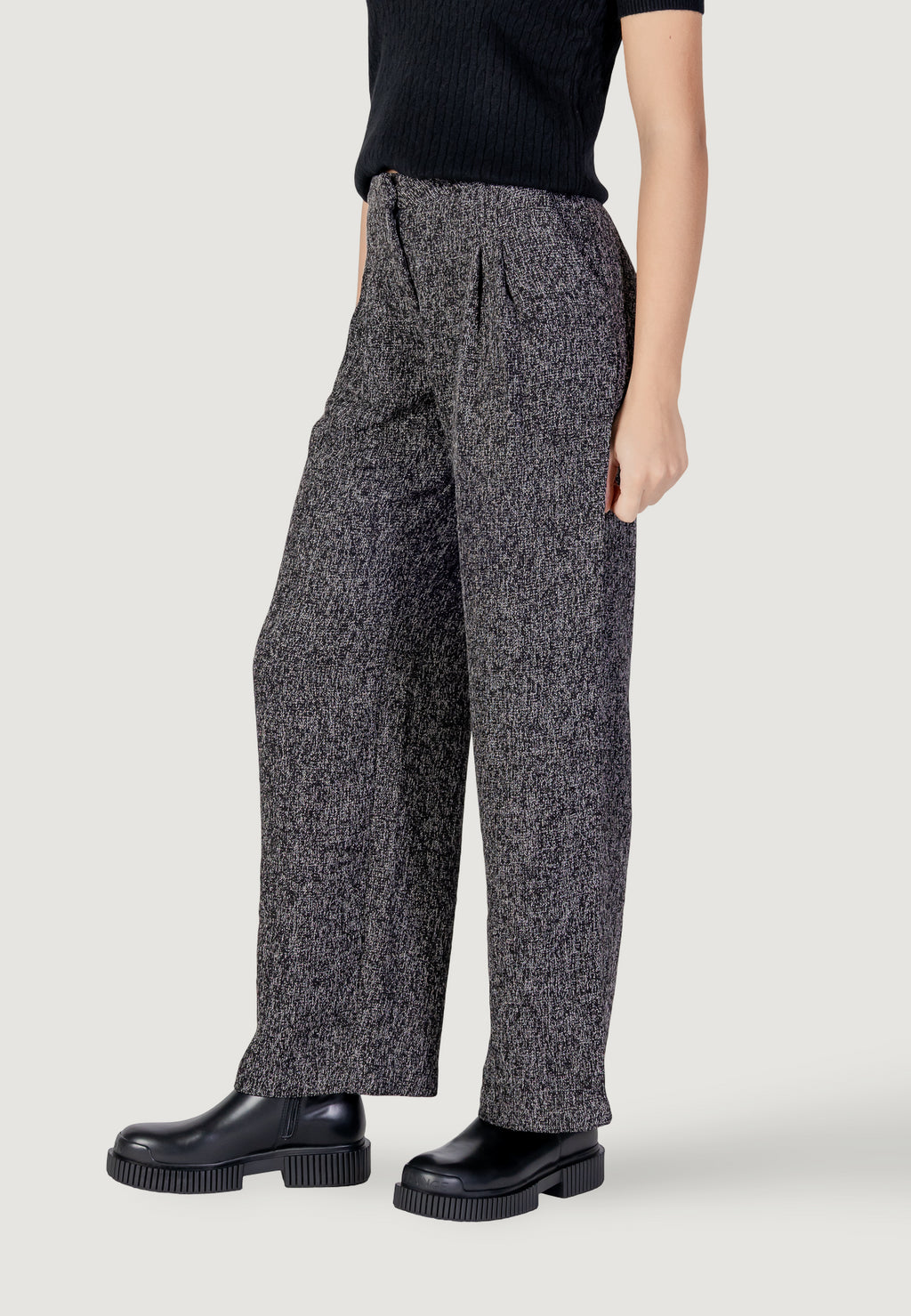 Bootcut trousers Jacqueline de Yong Jdyfrancesca Hw Wide Pant Tlr