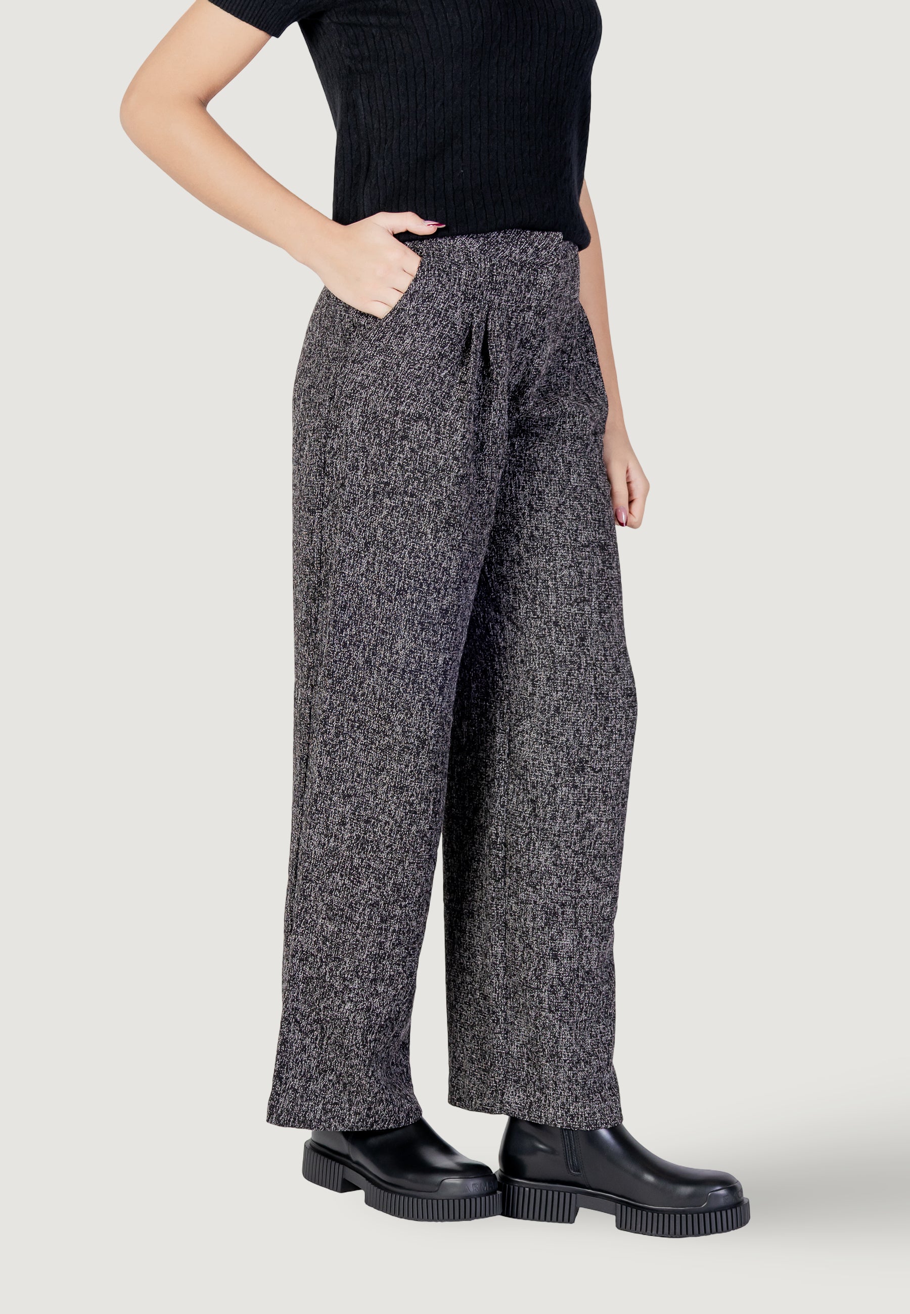 Bootcut trousers Jacqueline de Yong Jdyfrancesca Hw Wide Pant Tlr