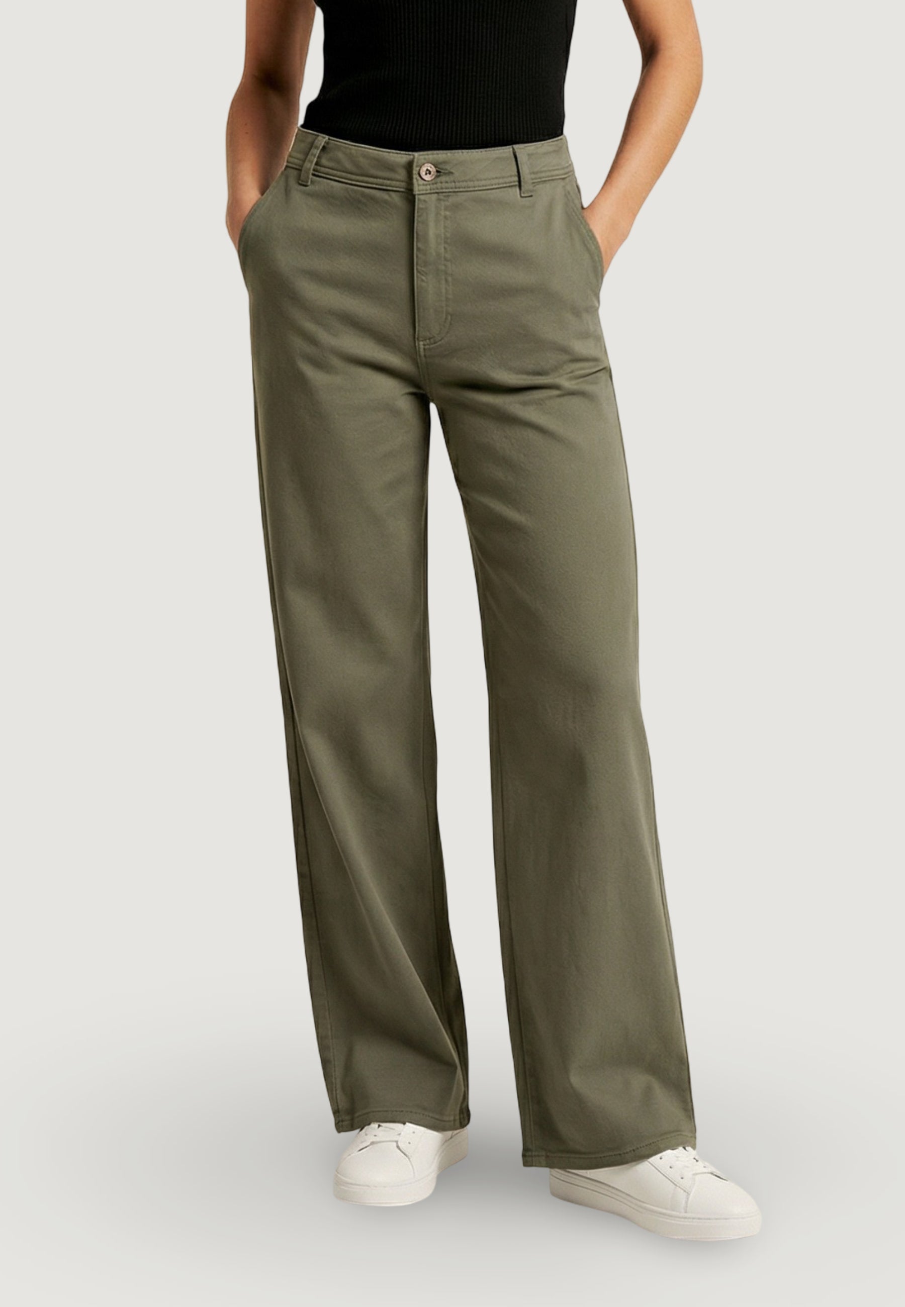 Bootcut trousers Jacqueline de Yong Jdyiris Stretch Hw Wide Pant Pnt