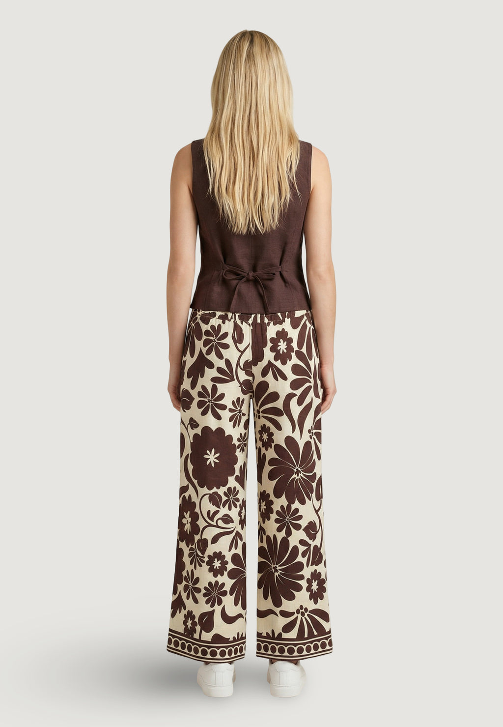Bootcut trousers Only Onlleila Elastic Culotte Wvn