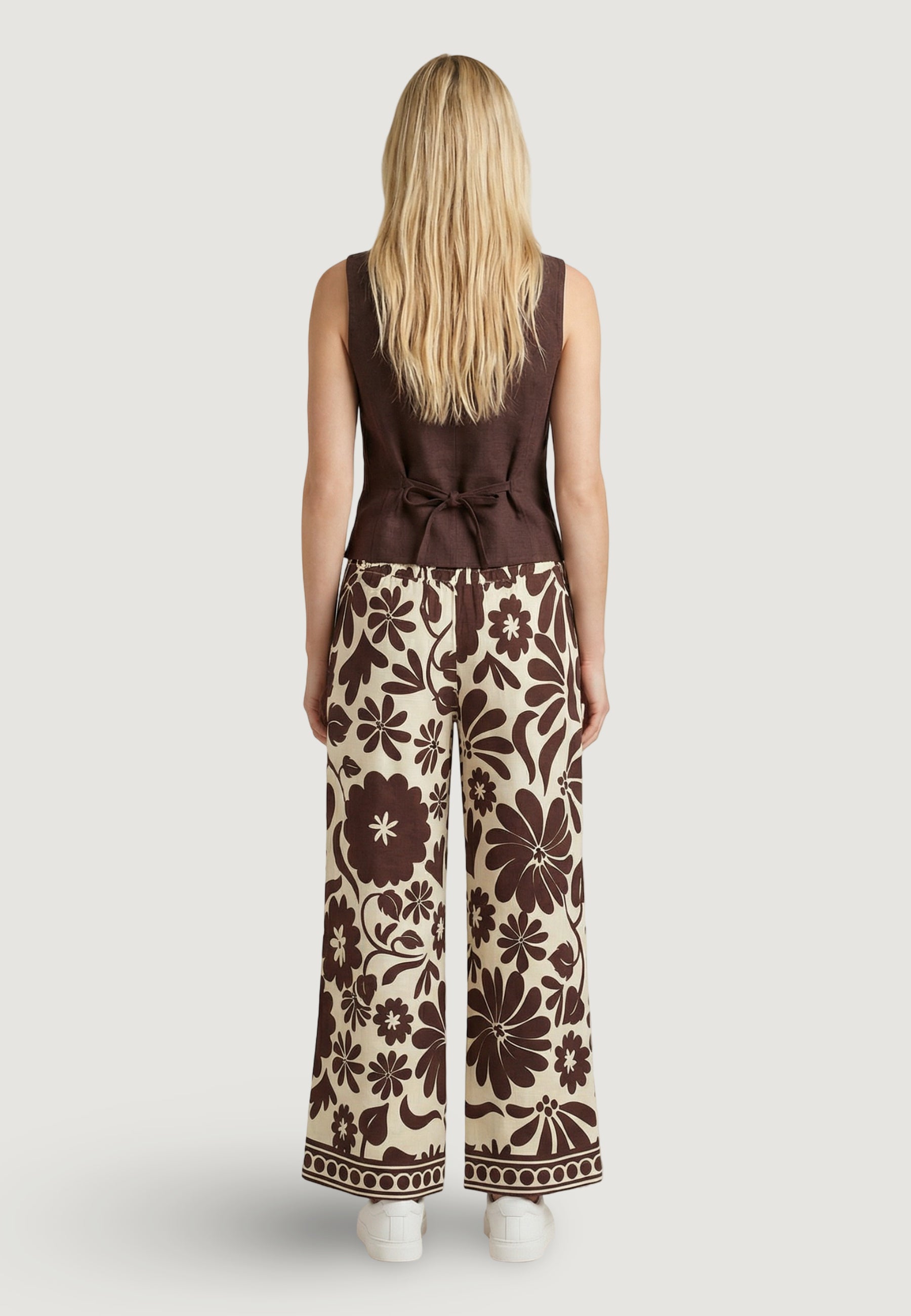 Bootcut trousers Only Onlleila Elastic Culotte Wvn