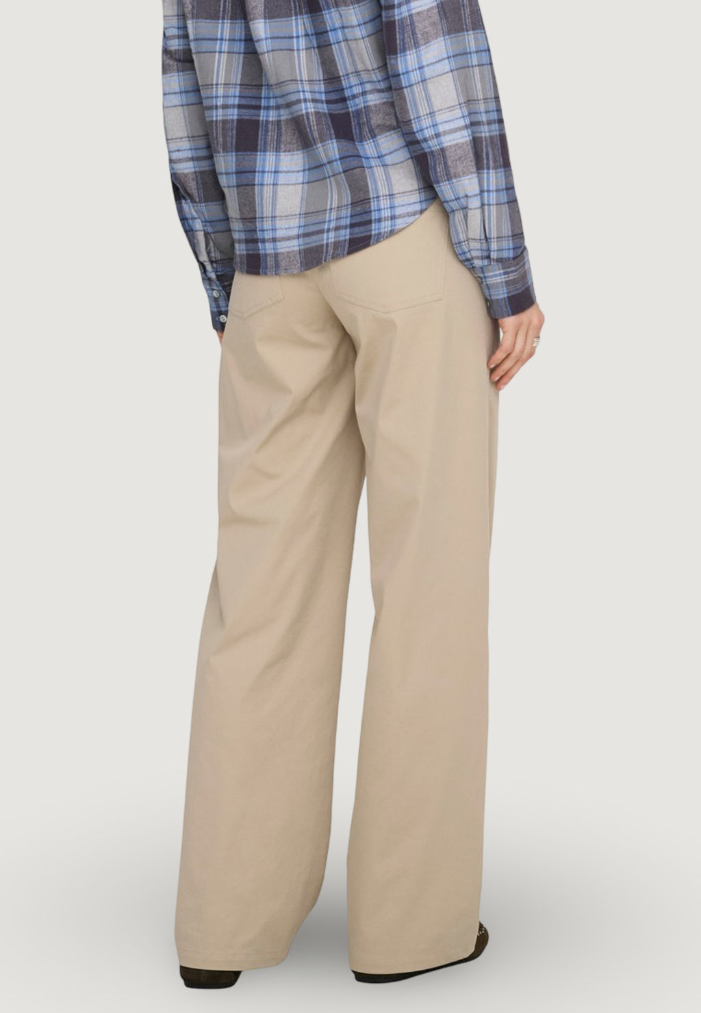 Pantaloni bootcut Only Onltanny Lw Wide Chino Cc Pnt