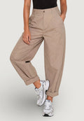 Cropped trousers I am Pantaloni Cotone Risvolto