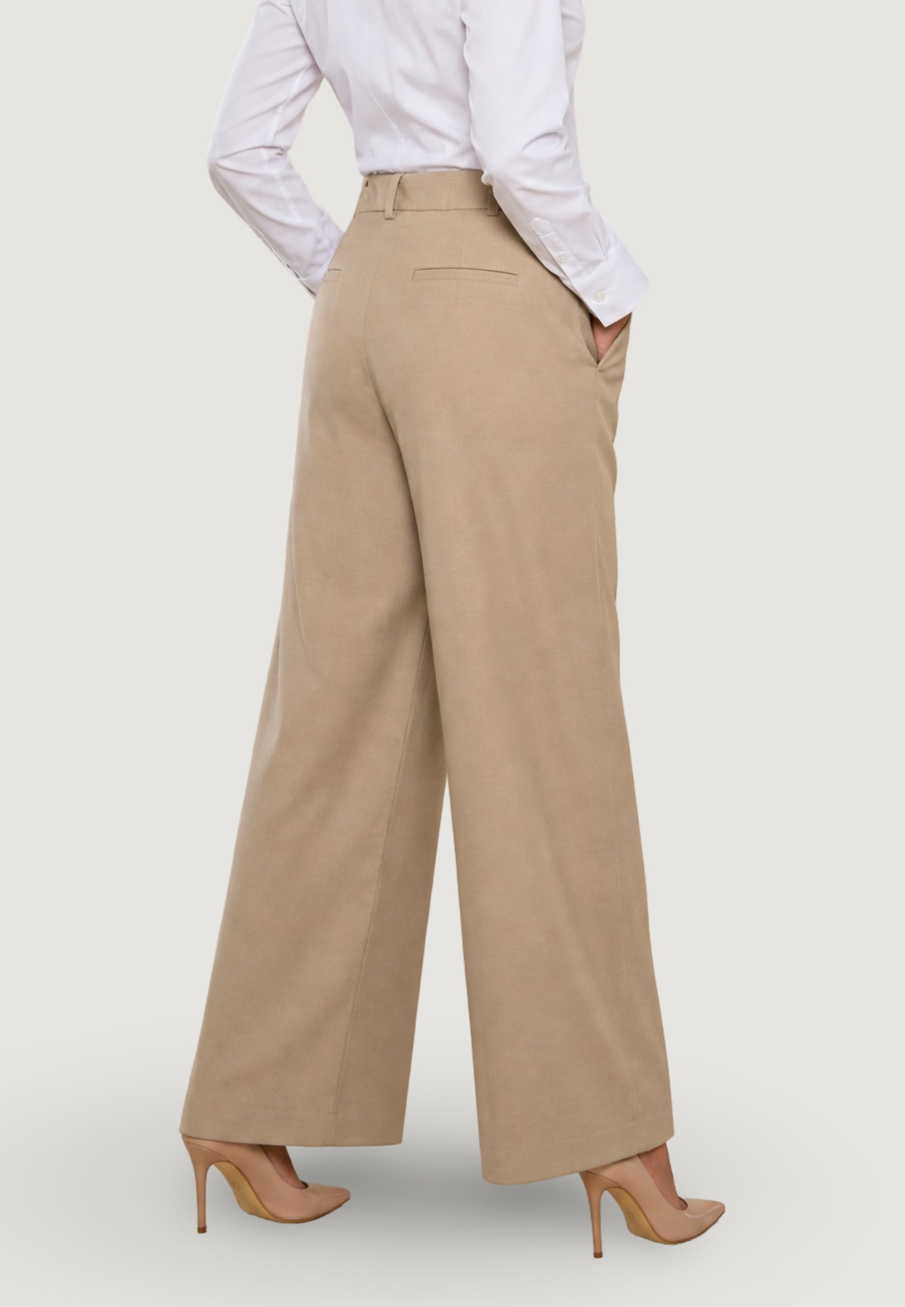 Suit trouser I am Pantaloni Cotone Ampi (pizzo)