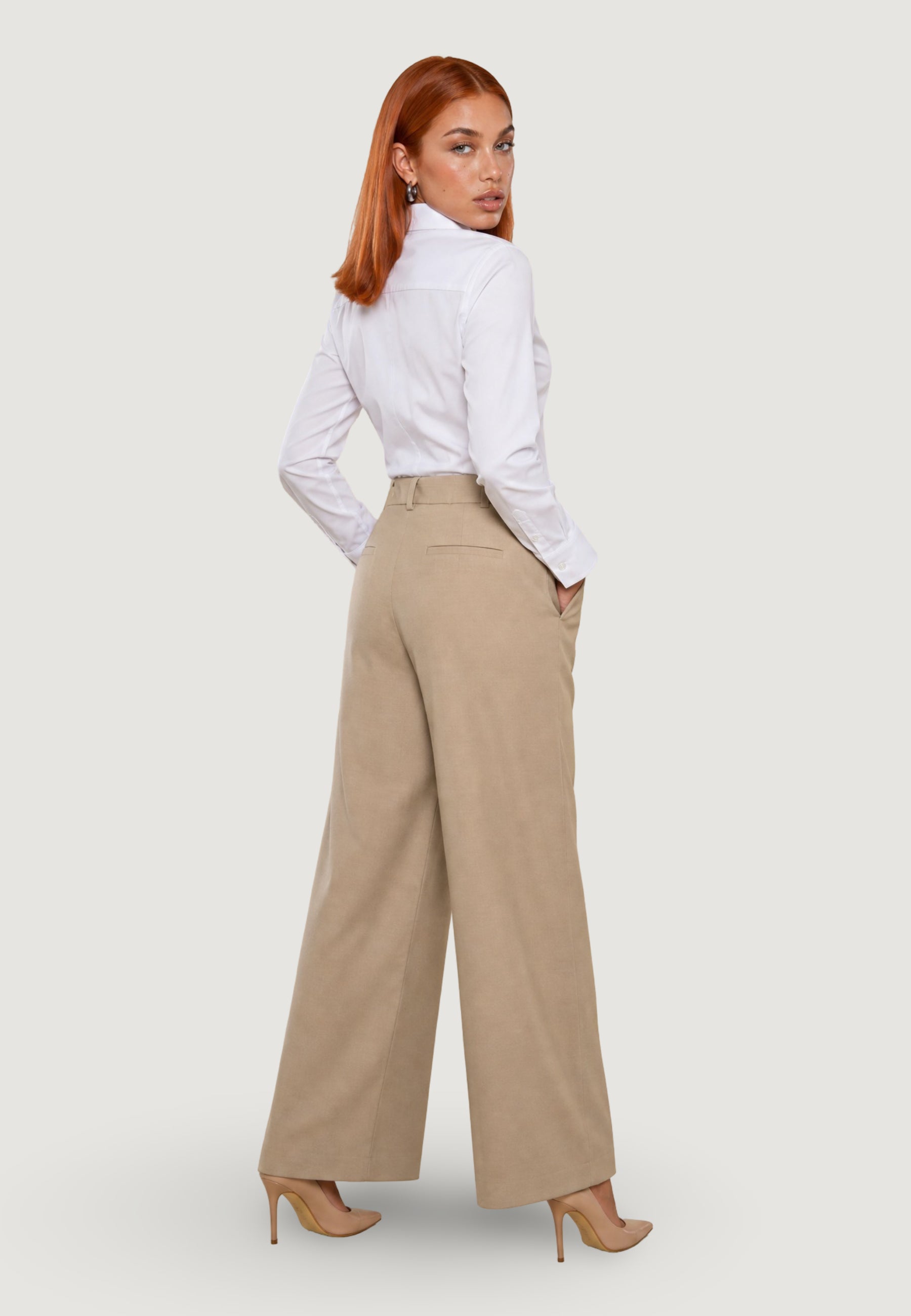 Suit trouser I am Pantaloni Cotone Ampi (pizzo)